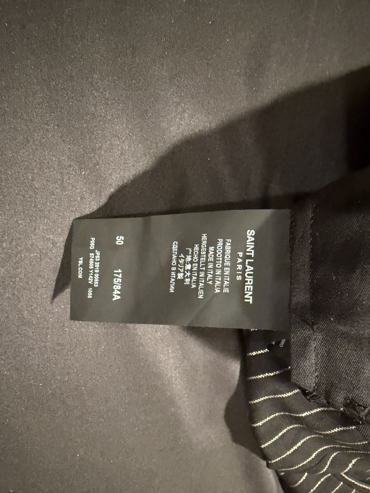 Saint Laurent Paris Saint Laurent gold stripes boot cut pants. 50/34. $1190 Size US 34 / EU 50 - 10 Thumbnail