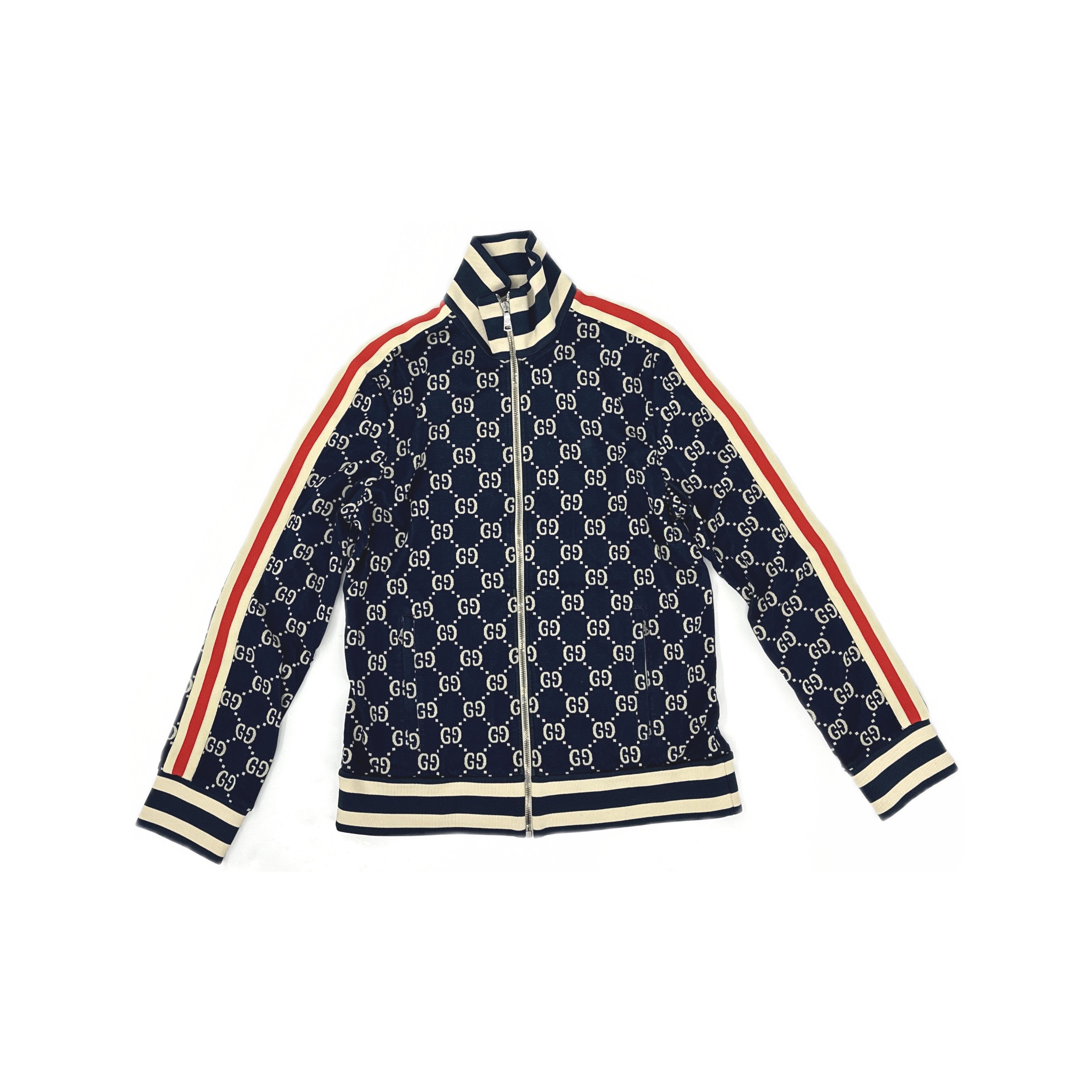 Gucci Gucci GG Jacquard Zip Jacket Size XL Size US XL / EU 56 / 4 - 1 Thumbnail