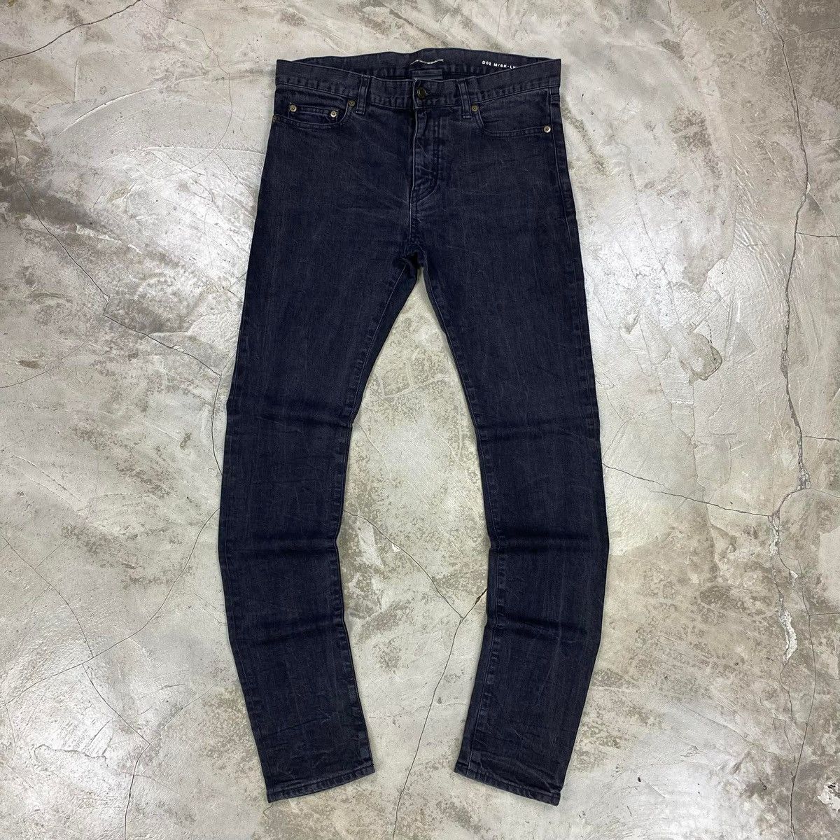 SS2016 Hedi Slimane D02 Skinny Low Waist Jeans