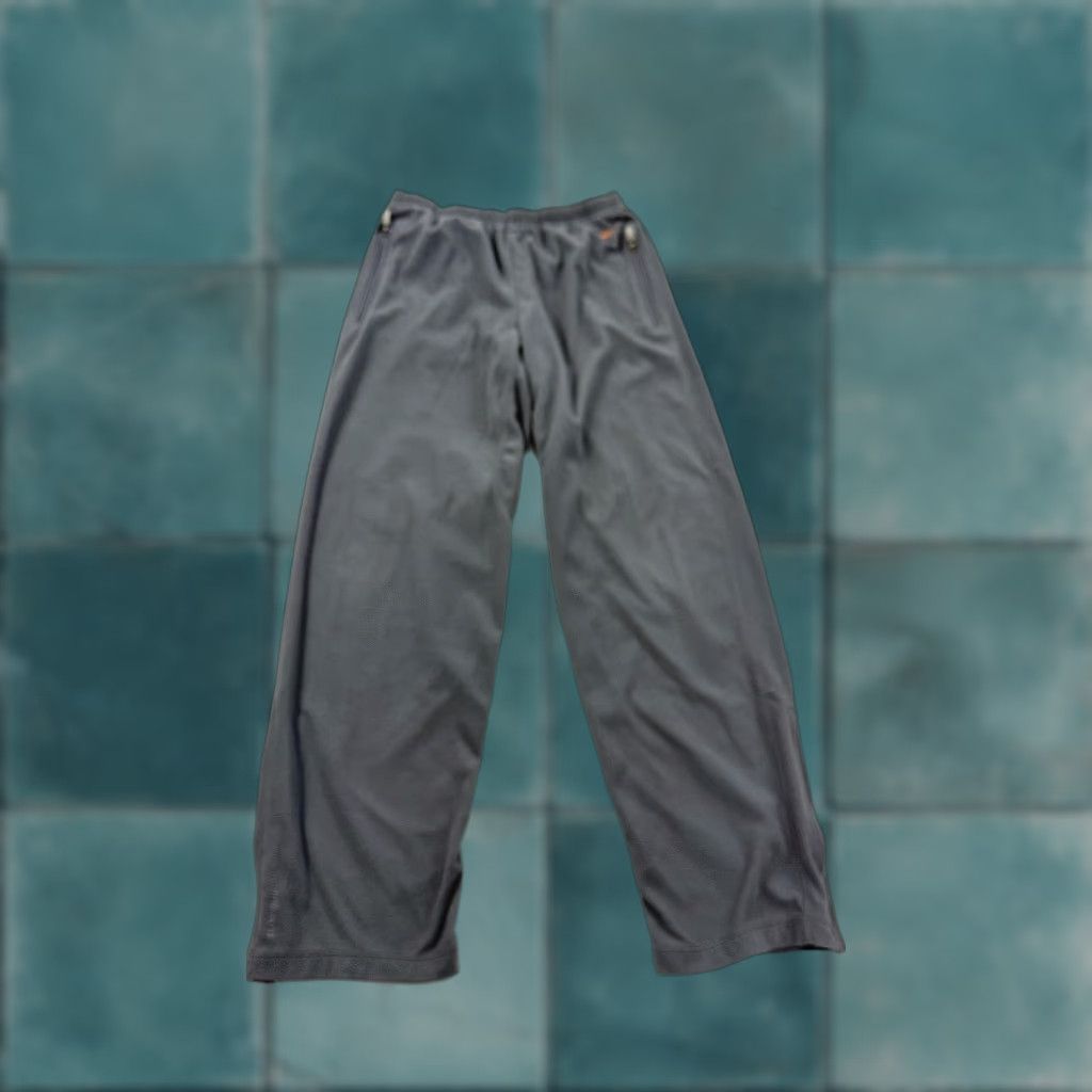 Nike Nike Pants Mens Large Gray Therma-Fit Fleece Sweatpants Zip Pockets Warm Up Size US 33 - 1 Thumbnail