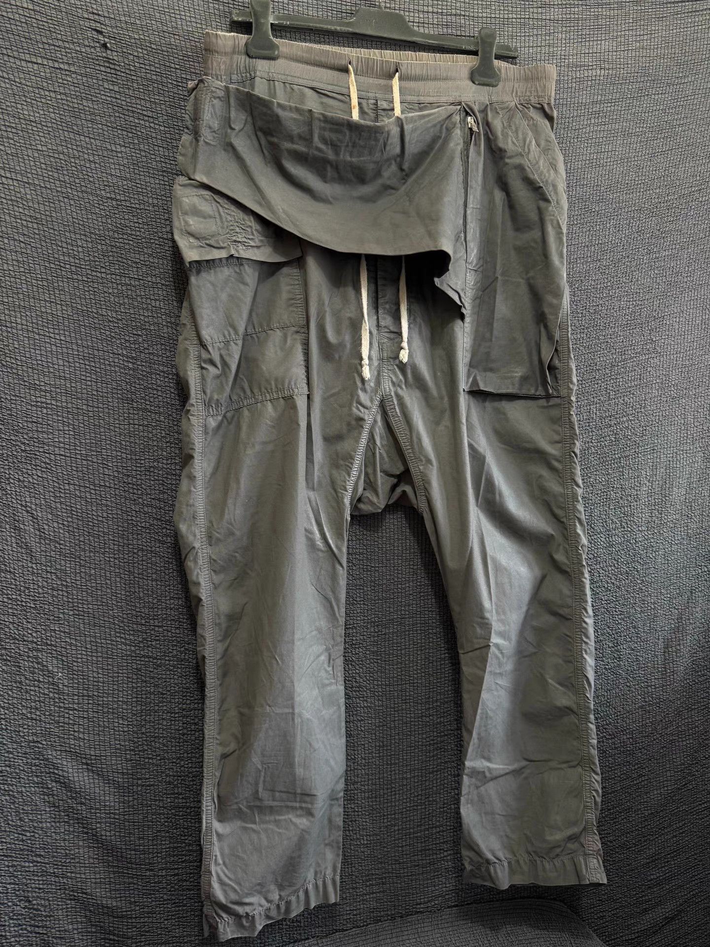 Rick Owens Rick Owens 15SS straight-leg drop-crotch pants Size US 33 - 4 Thumbnail