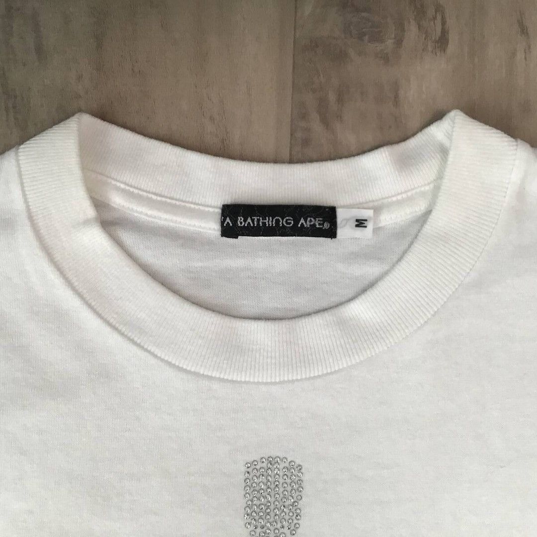Bape × Swarovski 🔥NFS exclusive🔥 BAPE Swarovski Shark T-shirt a bathing ape Size US M / EU 48-50 / 2 - 6 Thumbnail