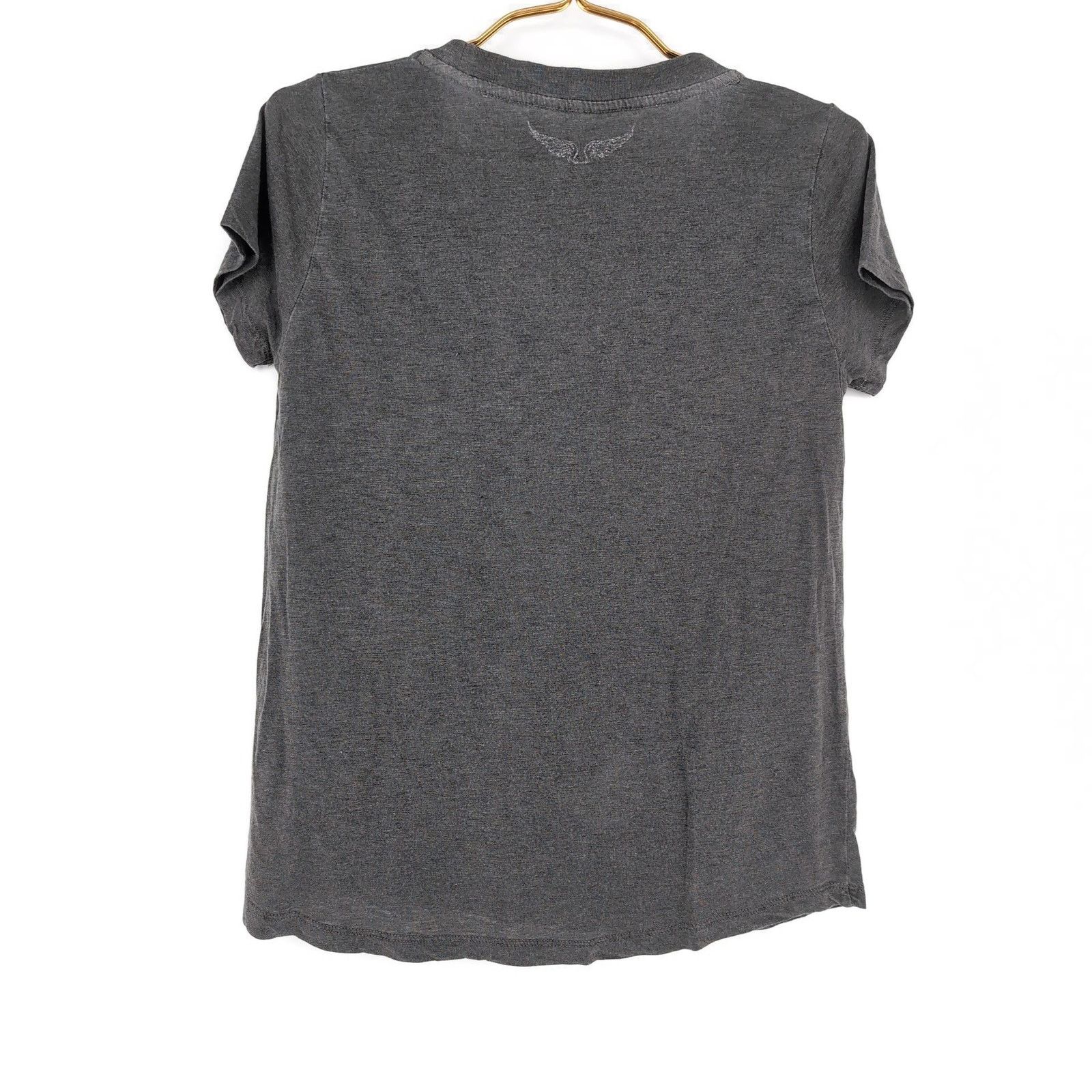 Zadig & Voltaire Zadig & Voltaire Tiny Slub Overdyed T-Shirt - Size S - NWOT Size S / US 4 / IT 40 - 7 Thumbnail