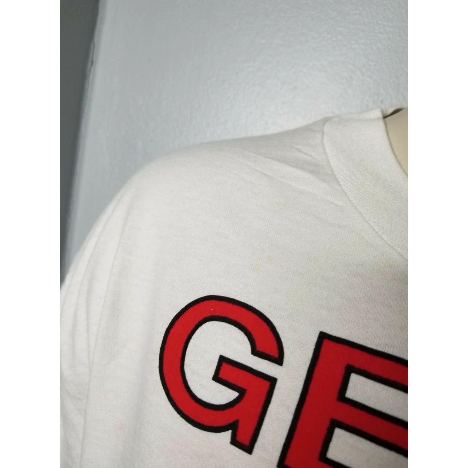 Hanes Vintage 1990s Hanes White Short Sleeve Graphic T-Shirt Unisex L School Bus Driver Funny Size US L / EU 52-54 / 3 - 4 Thumbnail