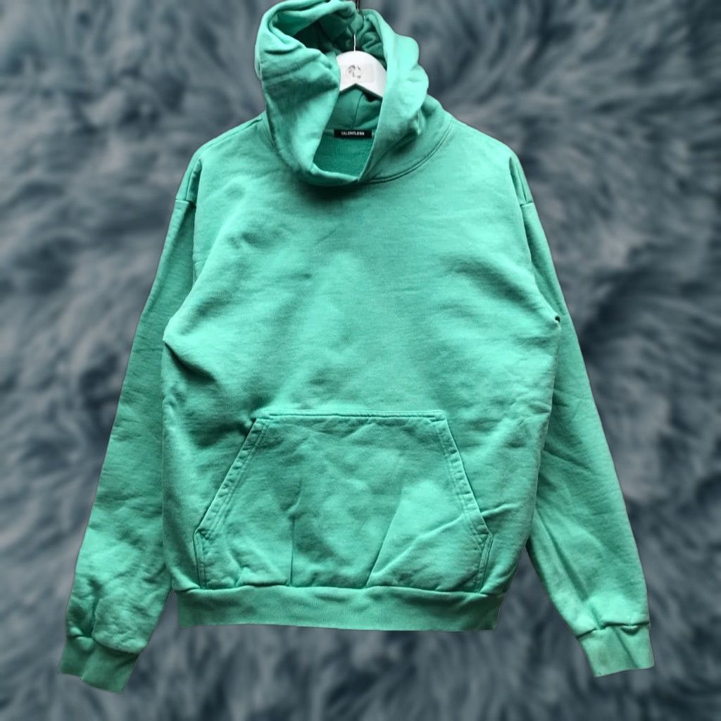 Talentless Talentless Sweatshirt Hoodie Mens L Oversized Long Sleeve Pocket Green Size US L / EU 52-54 / 3 - 1 Thumbnail