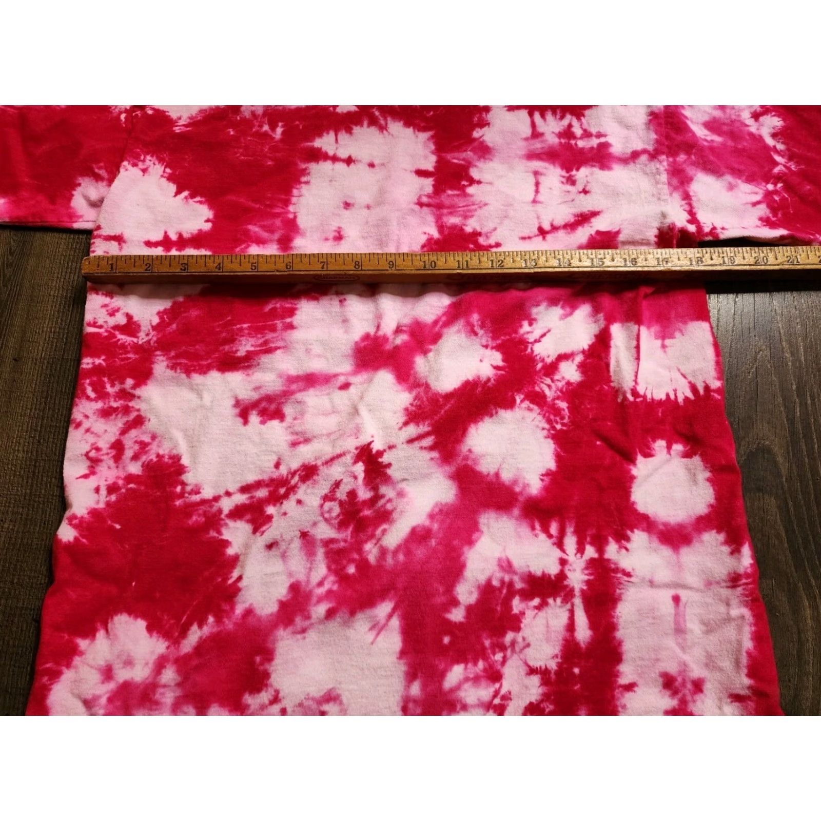 Vintage VINTAGE Bayside T-Shirt Womens M Rose Test Garden Tie Dye Short Sleeve Pink 100% Cotton Portland Oregon Mens Womens Girls Boys Size M / US 6-8 / IT 42-44 - 3 Thumbnail