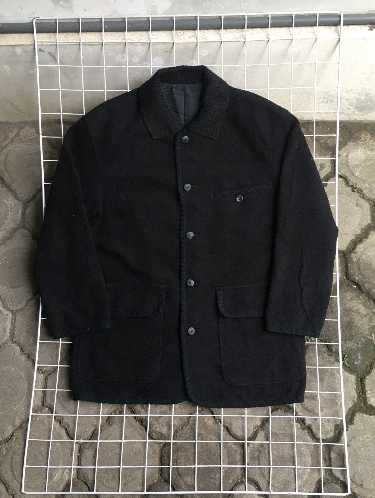 Dior Vintage Christian Dior Monsieur Wool Heavy Coats Size US M / EU 48-50 / 2 - 1 Thumbnail