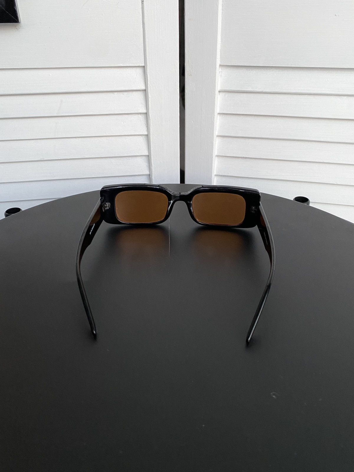 Japanese Brand × Vintage Vintage Y2K Orange Lenses Massive Frame Sunglasses Opium Size ONE SIZE - 8 Thumbnail