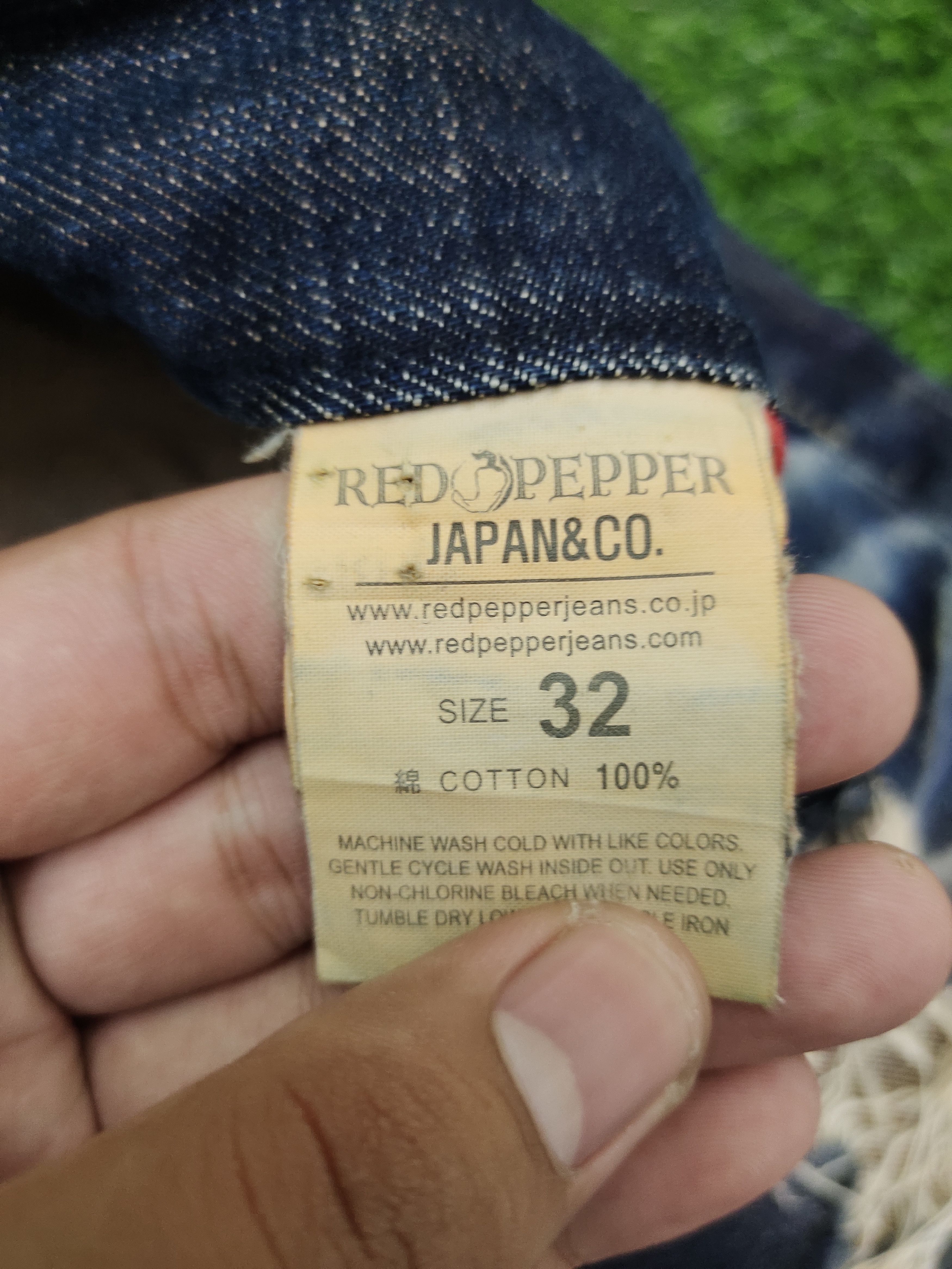 Tornado Mart Wide Leg Jeans Red Pepper Denim Rare Design Y2k Distress Size US 32 / EU 48 - 20 Thumbnail