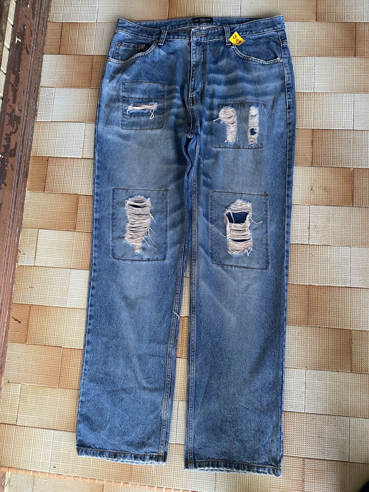 14th Addiction × Beauty Beast × PPFM Vintage u.s boarder slim straight denim Size US 36 / EU 52 - 2 Thumbnail