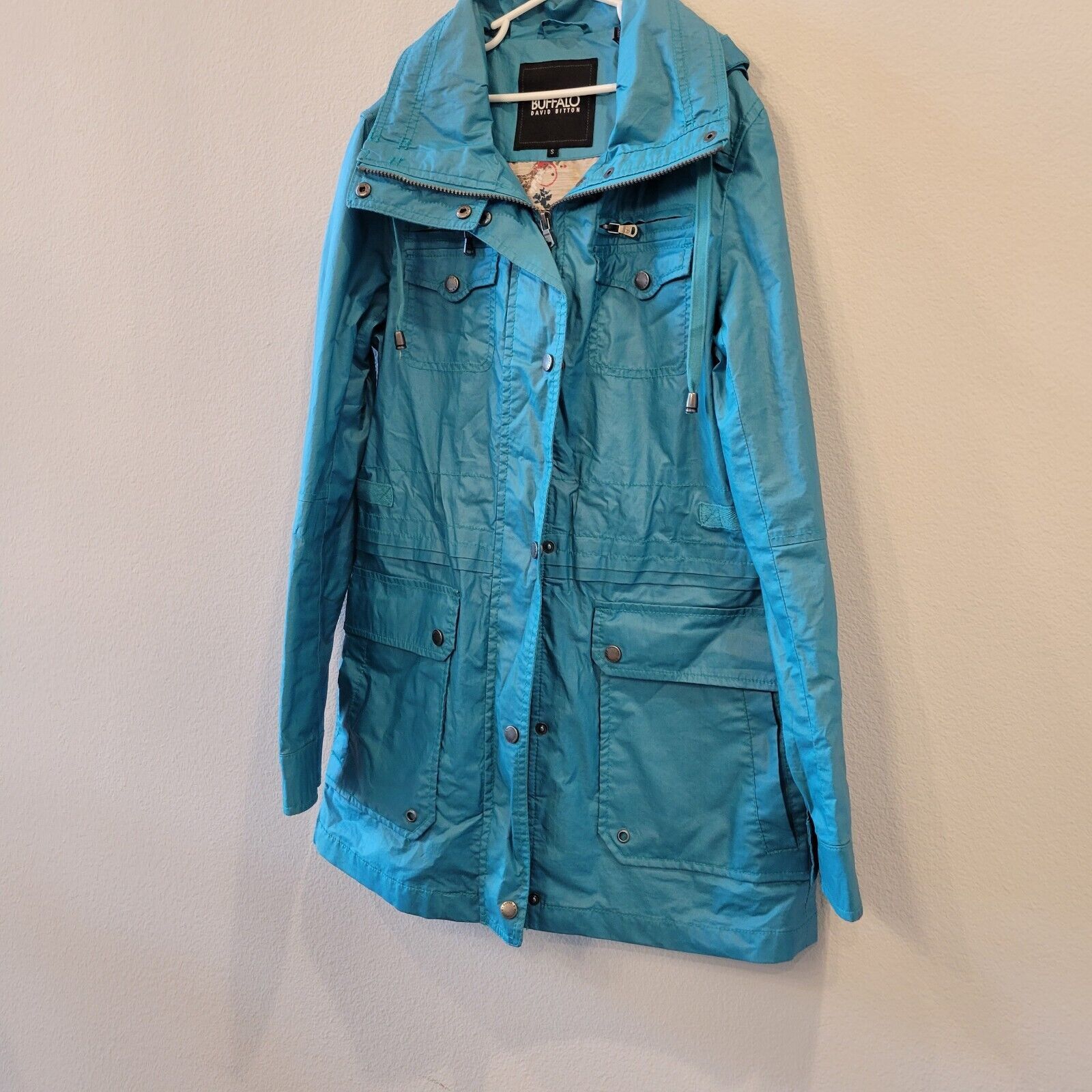 Buffalo David Bitton Buffalo David Bitton Button Up Full Zip Hooded Jacket Coat S Size S / US 4 / IT 40 - 2 Thumbnail