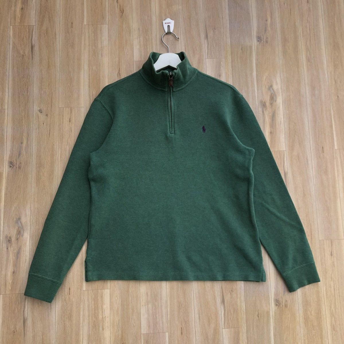 Polo Ralph Lauren × Vintage Vintage Polo Ralph Lauren Half Zipper Pullover Sweatshirt Size US S / EU 44-46 / 1 - 1 Thumbnail