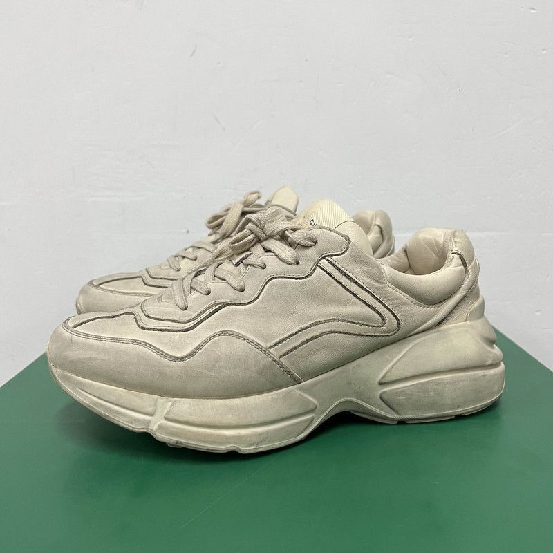 Gucci Gucci Rhyton Vintage Style Chunky Sneakers - Size US 8 / EU 41 - 1 Thumbnail