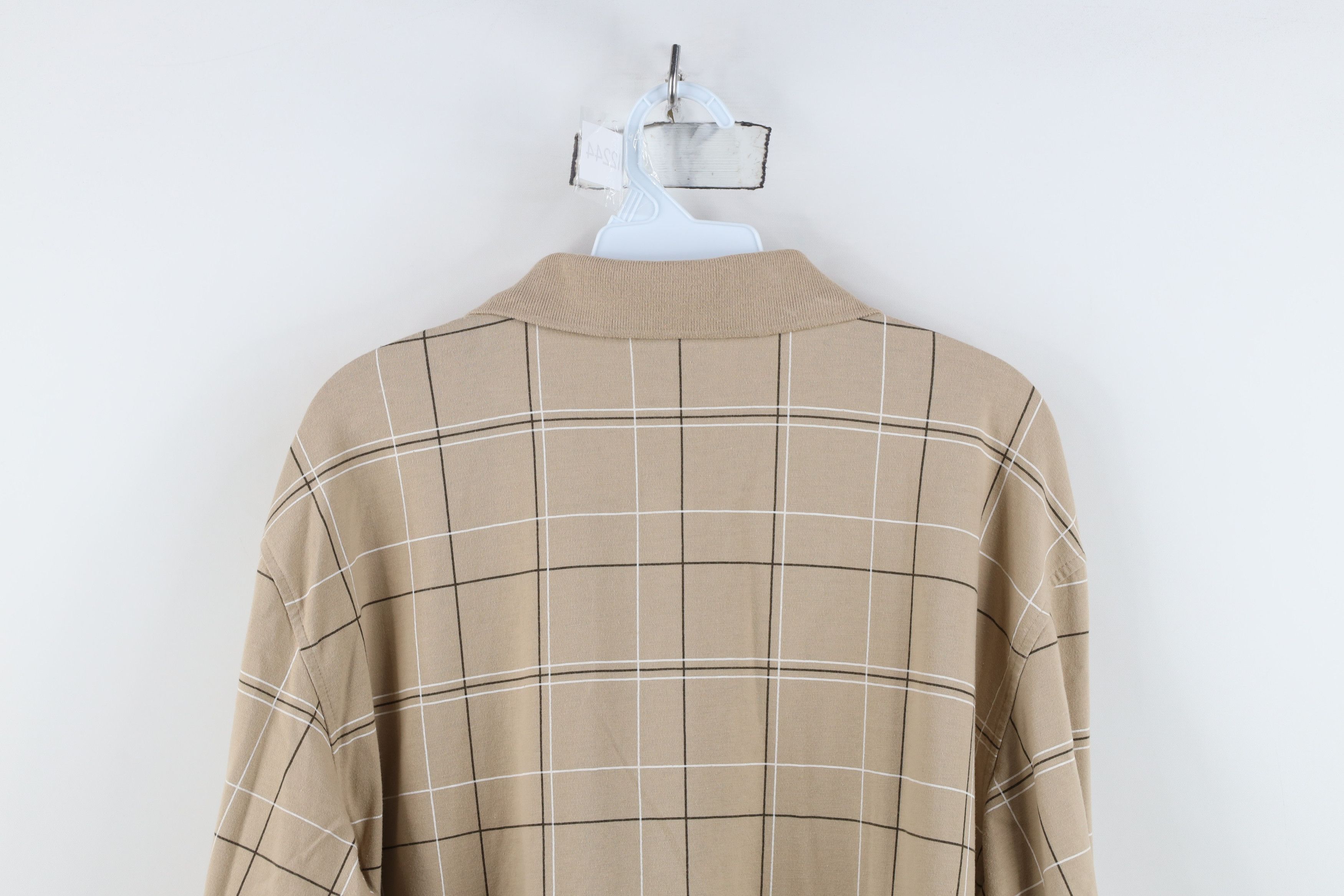 Vintage Vintage 90s Streetwear Knit Pullover Long Sleeve Polo Shirt Size US XL / EU 56 / 4 - 13 Thumbnail