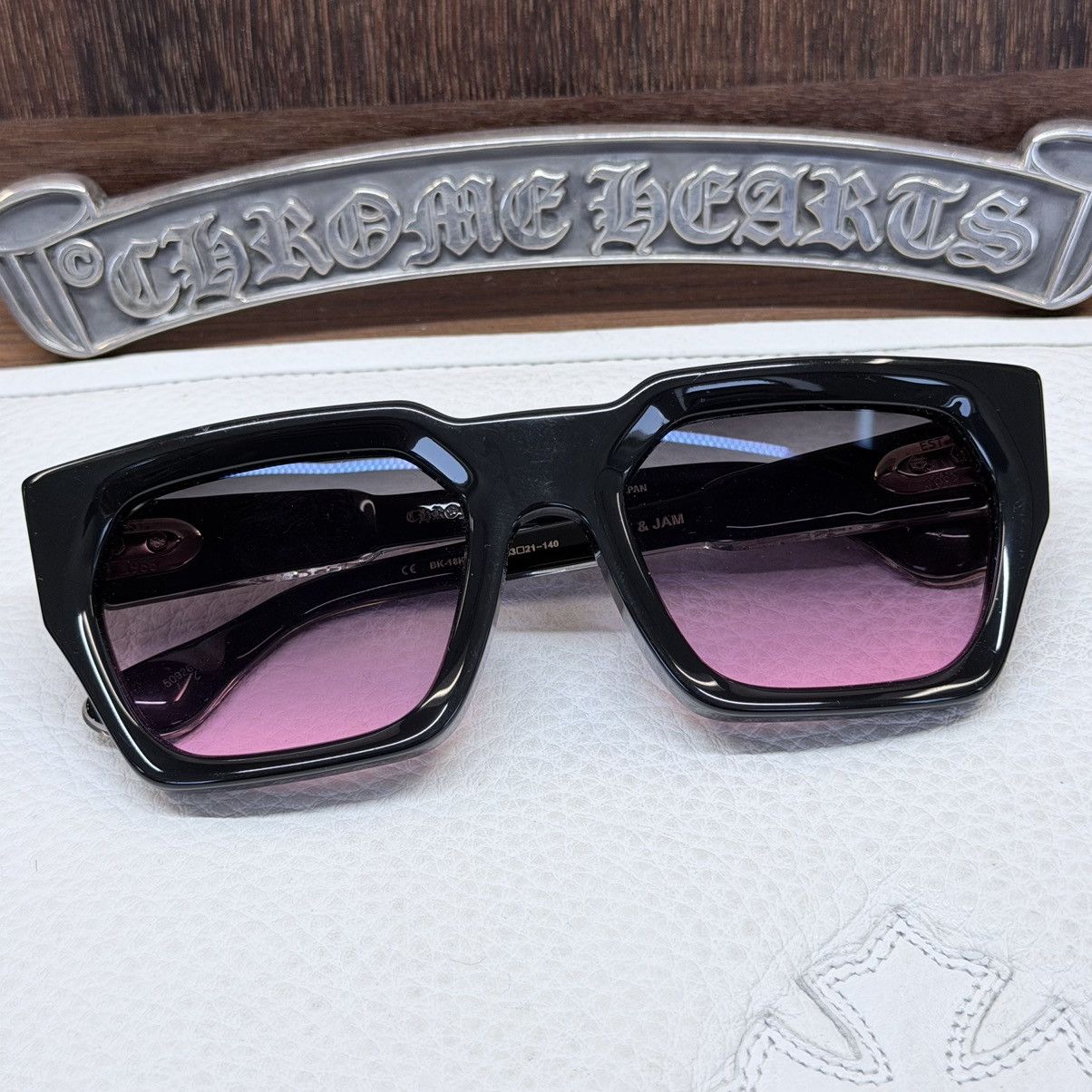 Chrome Hearts Chrome Hearts JELLY & JAM 1/1 Sunglasses Size ONE SIZE - 1 Thumbnail