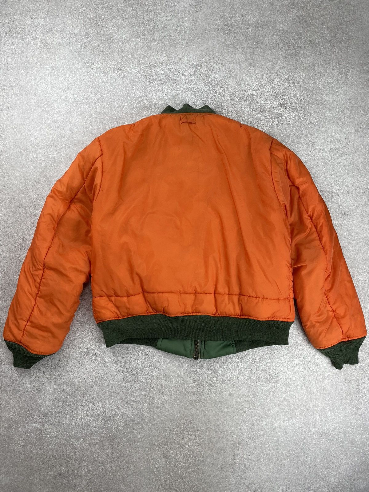 Vintage Vintage Flyer’s Man Intermediate MA-1 Bomber Jacket Size US M / EU 48-50 / 2 - 19 Thumbnail