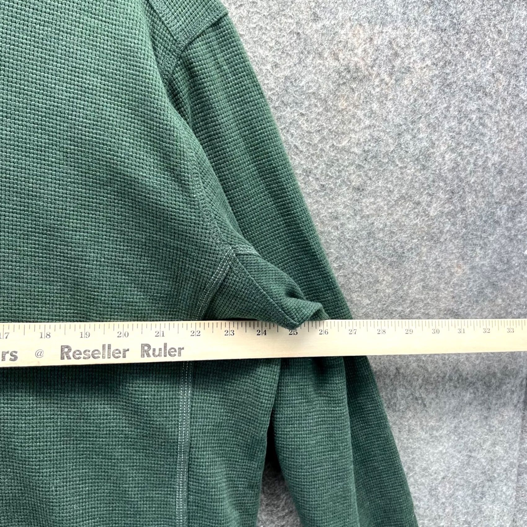 Eddie Bauer Eddie Bauer Shirt Mens XL Green Pullover Long Sleeve Crewneck Waffle Knit Shirt Size US XL / EU 56 / 4 - 5 Thumbnail