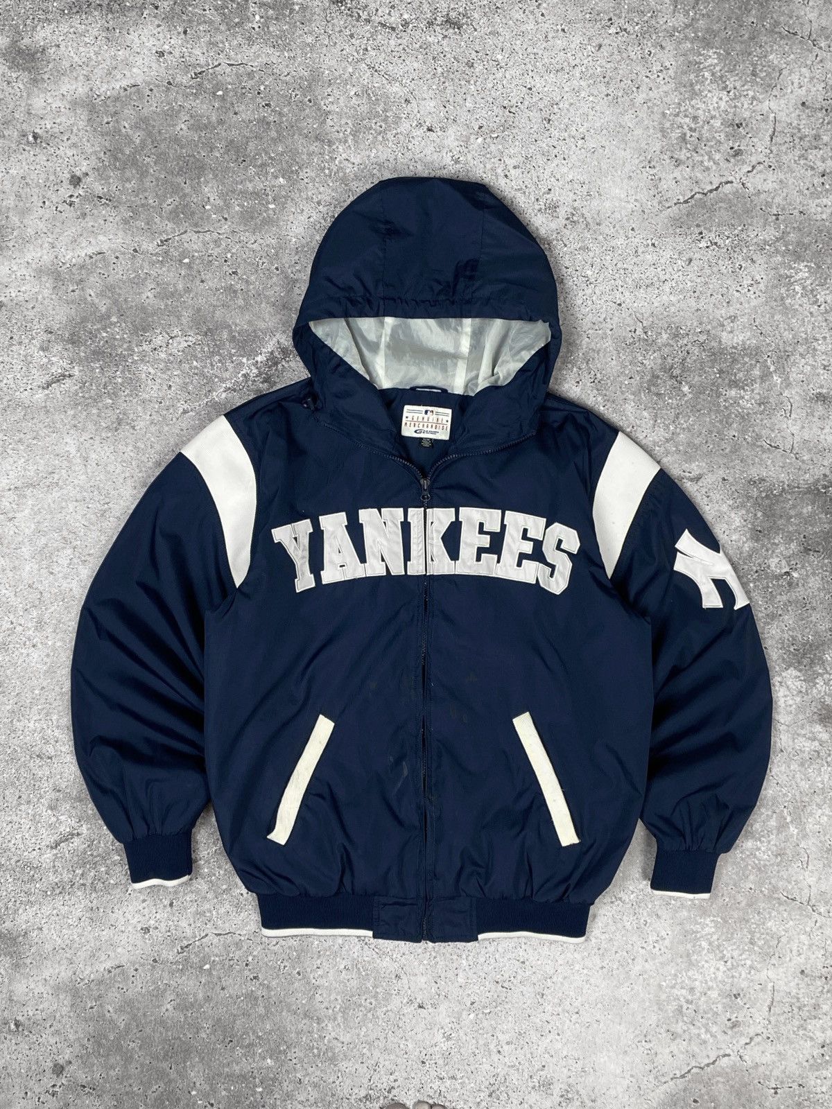 MLB × New York Yankees × Starter Vintage Yankees Jacket Genuine Merchandise Size US M / EU 48-50 / 2 - 6 Thumbnail
