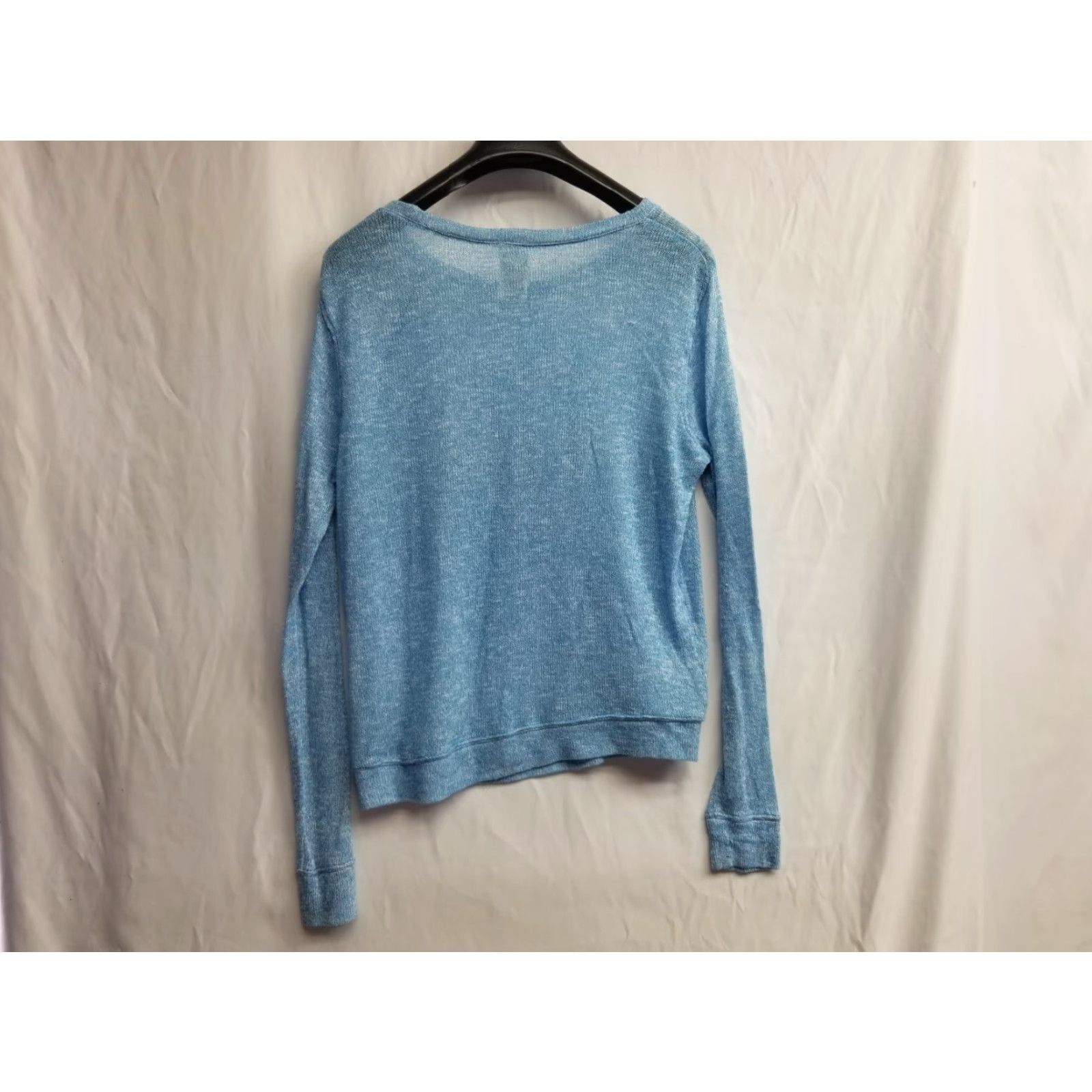 Vintage Pink Victoria's Secret PINK Womens Pullover Sweatshirt Long Sleeve XS Blue Logo Size XS / US 0-2 / IT 36-38 - 2 Thumbnail