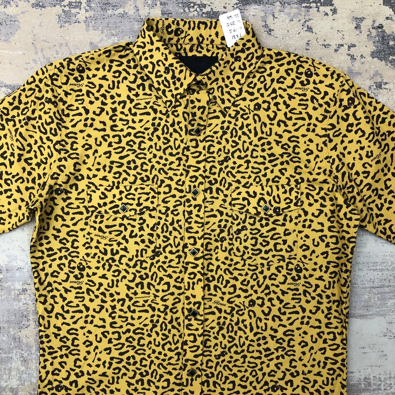 Japanese Brand × Roen T331 SEMANTIC DESIGN X ROEN LEOPARD BLOUSE SHIRTS Size L / US 10 / IT 46 - 5 Thumbnail