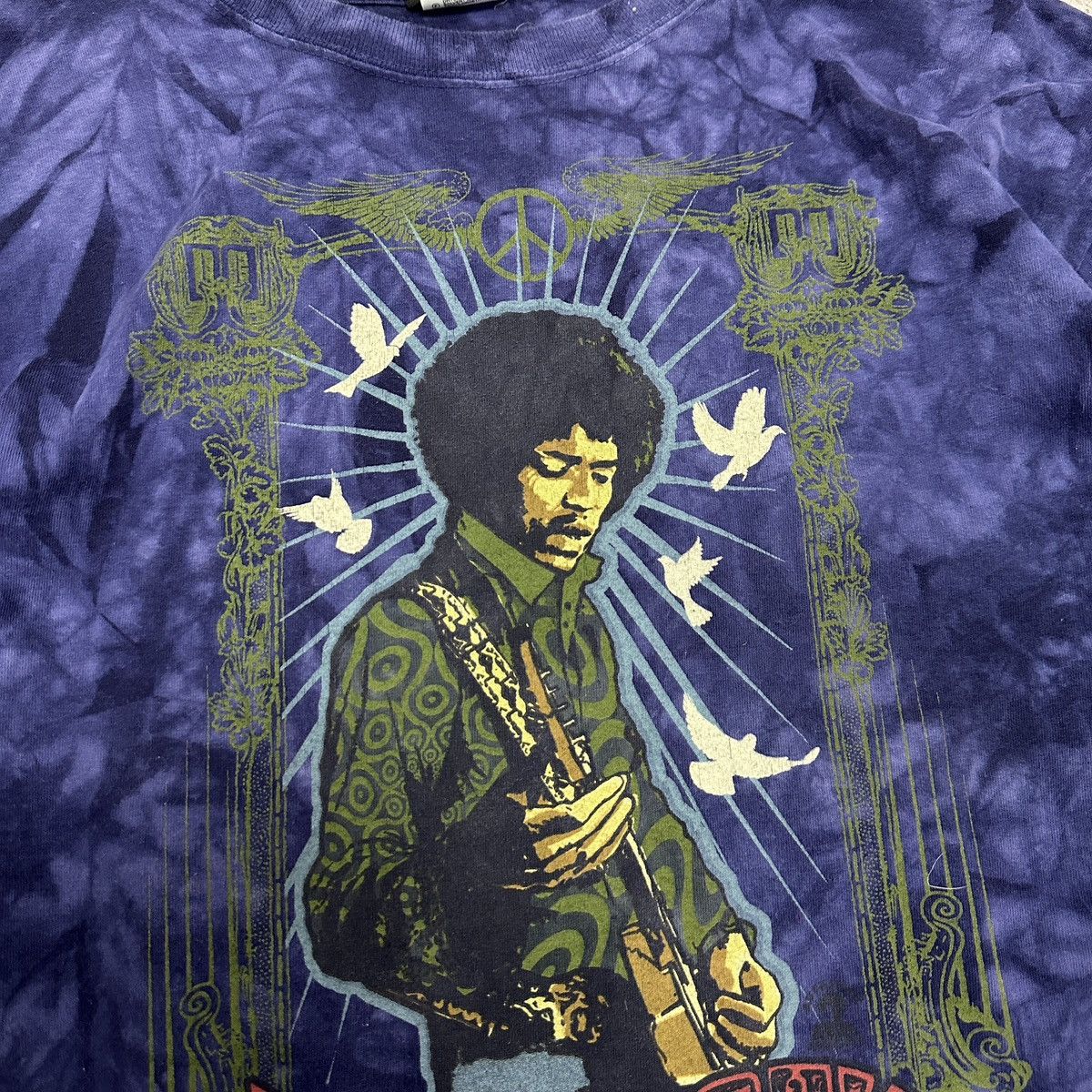Liquid Blue Vintage 90s Jimi Hendrix Experienced Liquid blue tee y2k og Size US L / EU 52-54 / 3 - 4 Thumbnail