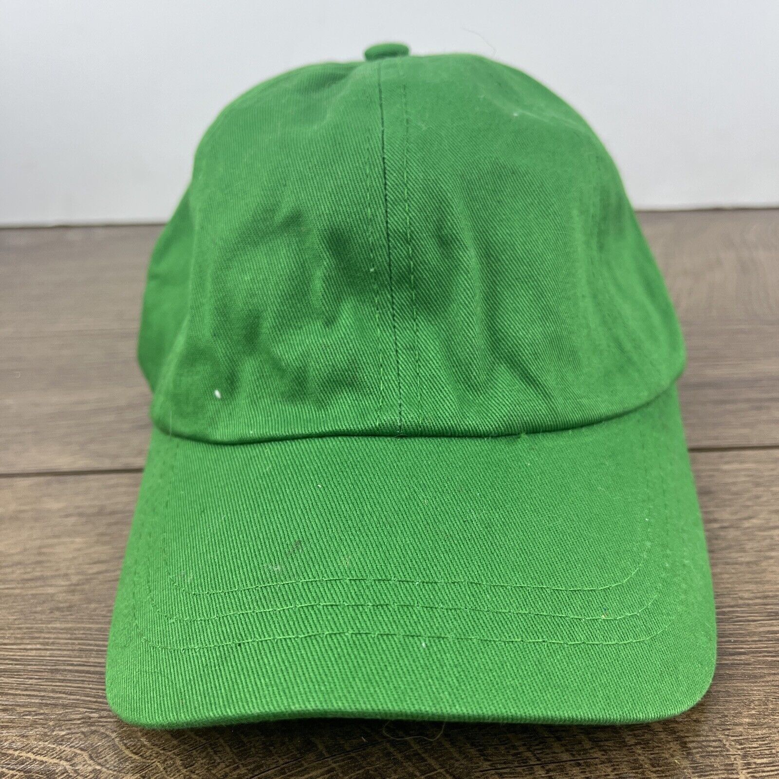 Other Green Baseball Cap Green Hat Adjustable Adult Size Hat Green Size ONE SIZE - 3 Thumbnail