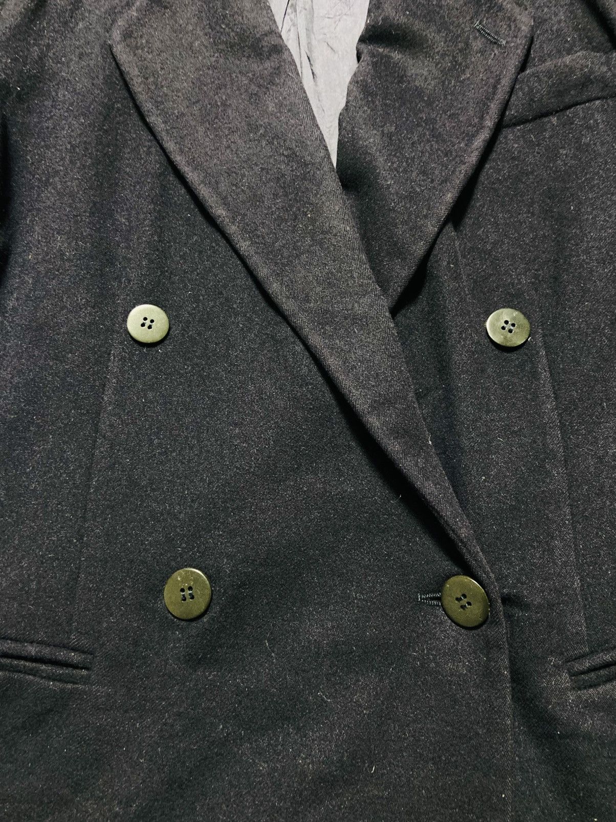 Giorgio Armani Vintage Giorgio Armani Double Breasted Wool Blend Blazer Size US L / EU 52-54 / 3 - 9 Thumbnail