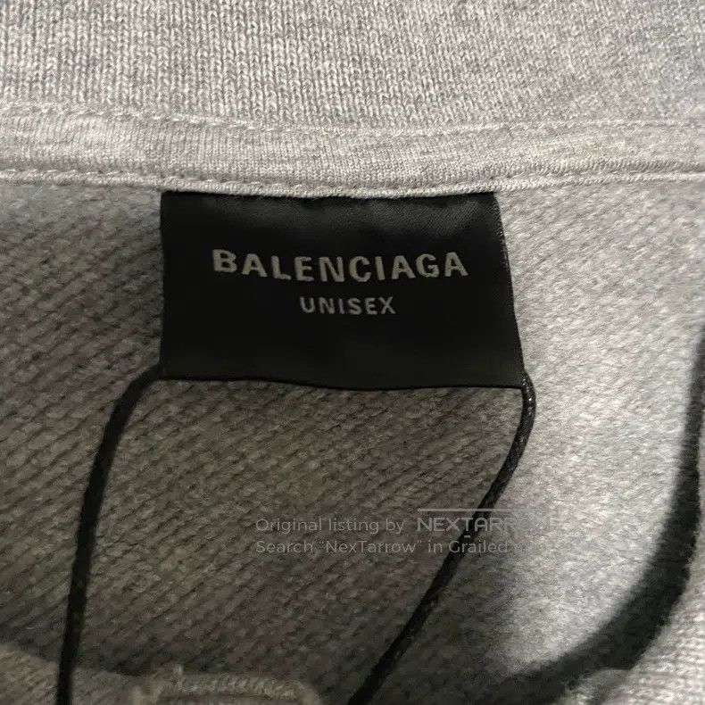 Balenciaga Balenciaga Gray and blue striped polo short-sleeved shirt Size US M / EU 48-50 / 2 - 3 Thumbnail