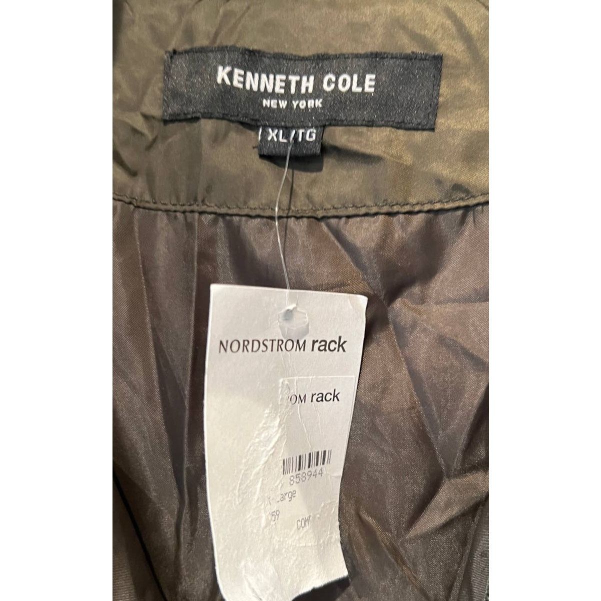 Kenneth Cole Kenneth Cole Faux Fur Trim Hooded Down Puffer Coat (XL) Size XL / US 12-14 / IT 48-50 - 5 Thumbnail