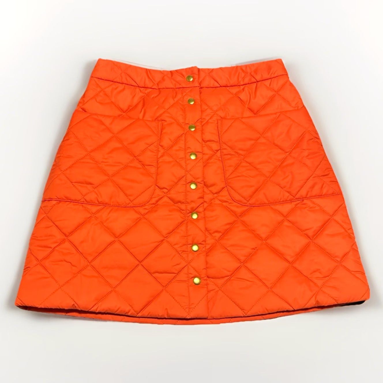 Valentino Frances Valentine Skirt Cassidy Mini Small S Orange Womens 90s? Size 28" / US 6 / IT 42 - 3 Thumbnail