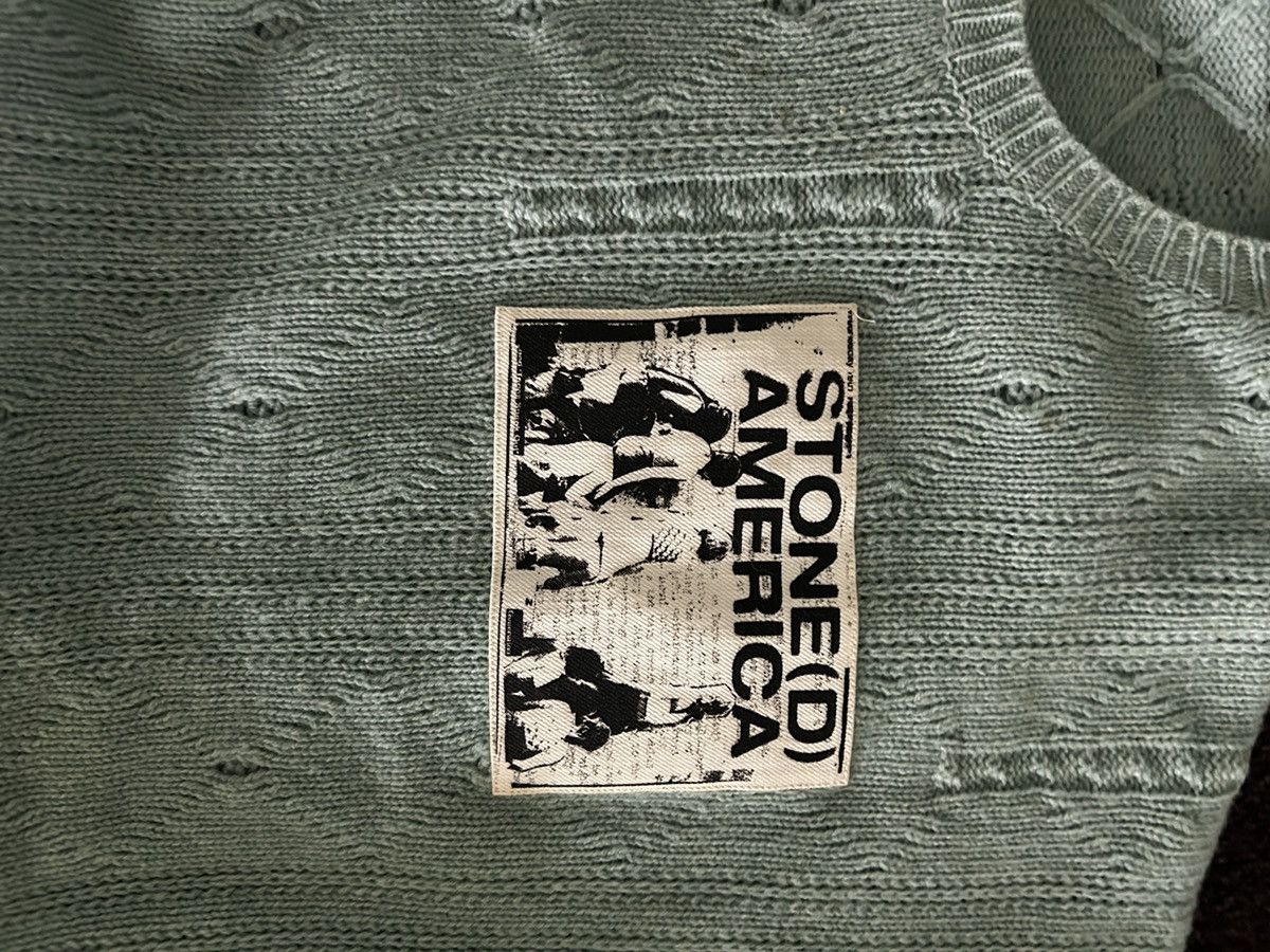 Raf Simons Raf Simons SS20 Stoned America Sweater Size US XS / EU 42 / 0 - 9 Thumbnail