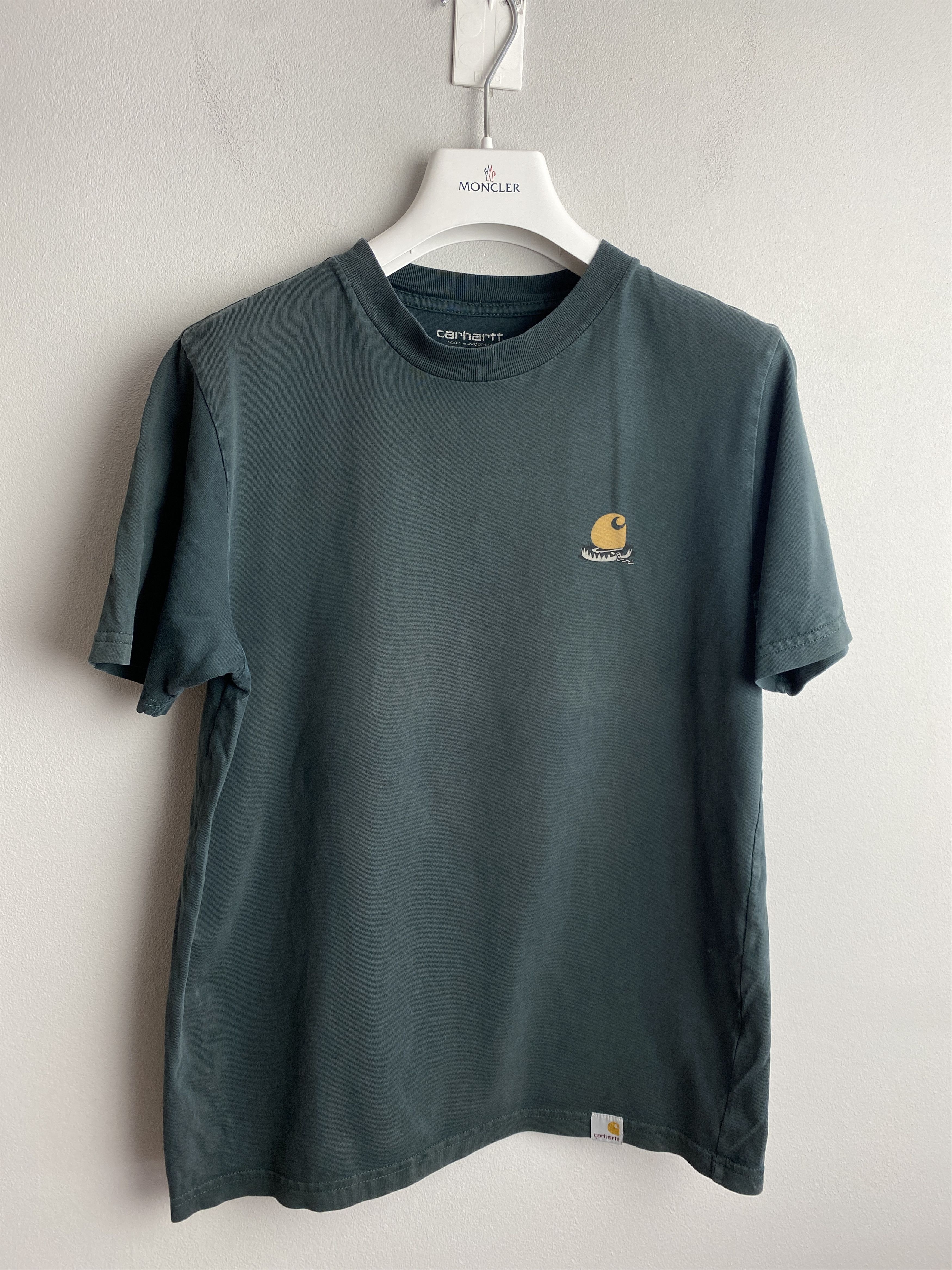 Carhartt × Carhartt Wip Carhartt small logo t-shirt tee casual skate rap hip hop Size US XS / EU 42 / 0 - 1 Thumbnail