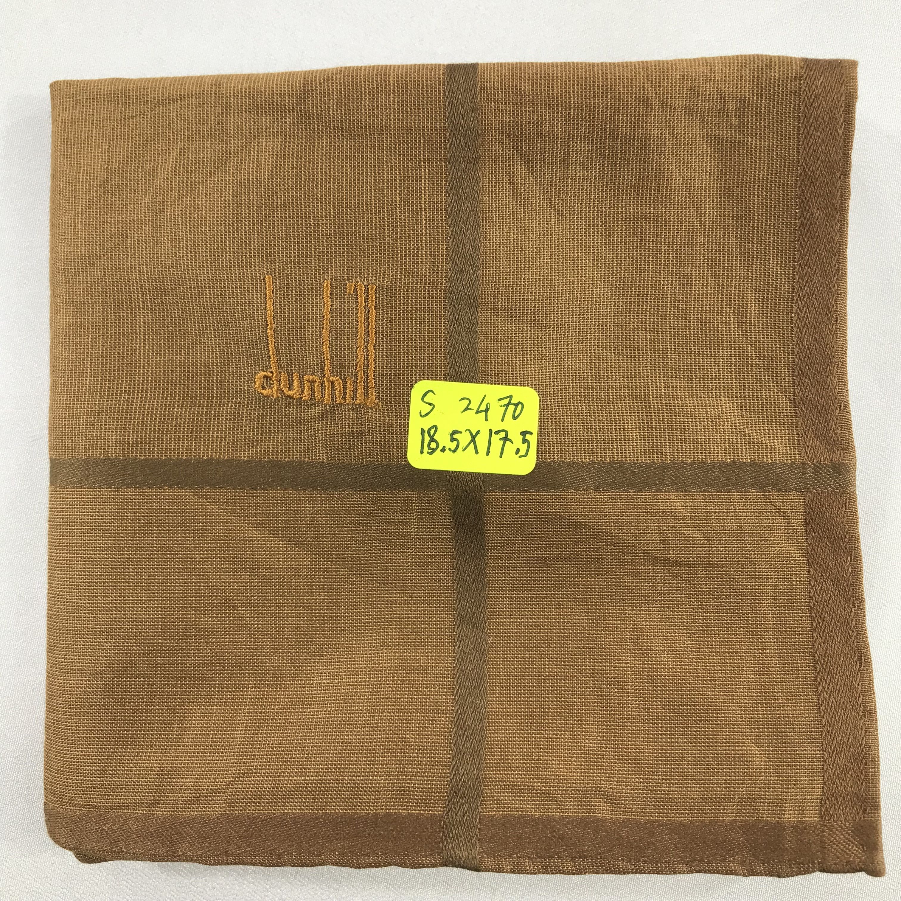 Alfred Dunhill × Vintage Dunhill Bandana / Handkerchief / Neckerchief -S2470 Size ONE SIZE - 5 Thumbnail
