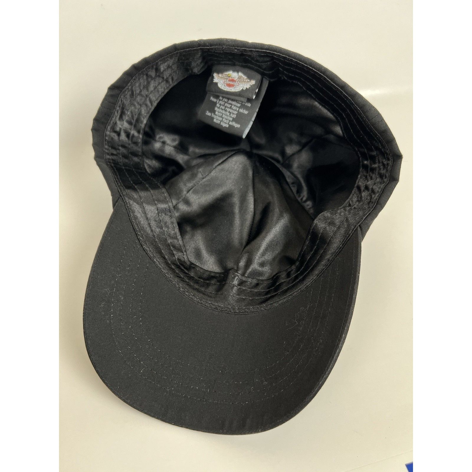 Harley Davidson Vintage Women’s Harley Davidson Hat Cap Black Embroidered St Size ONE SIZE - 7 Thumbnail