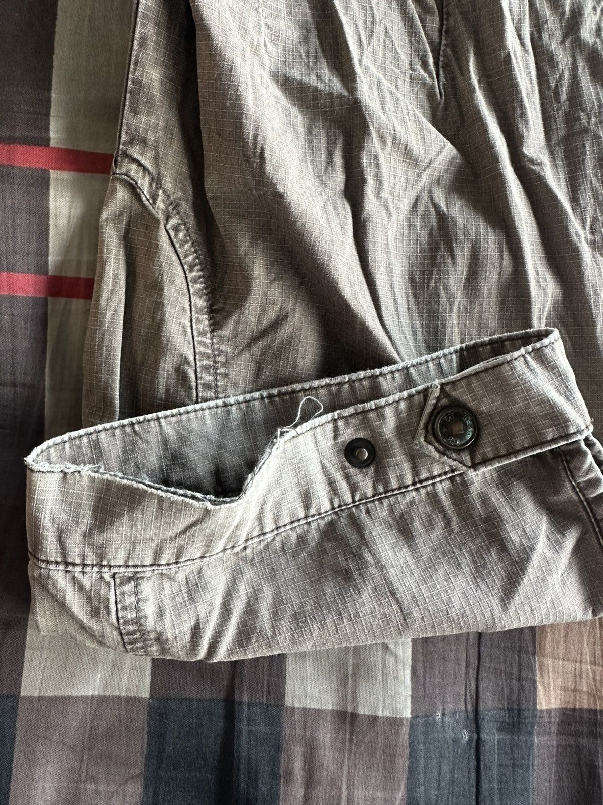 If Six Was Nine Marithe Francois Girbaud Multipocket Sunfaded Pants Size US 34 / EU 50 - 9 Thumbnail