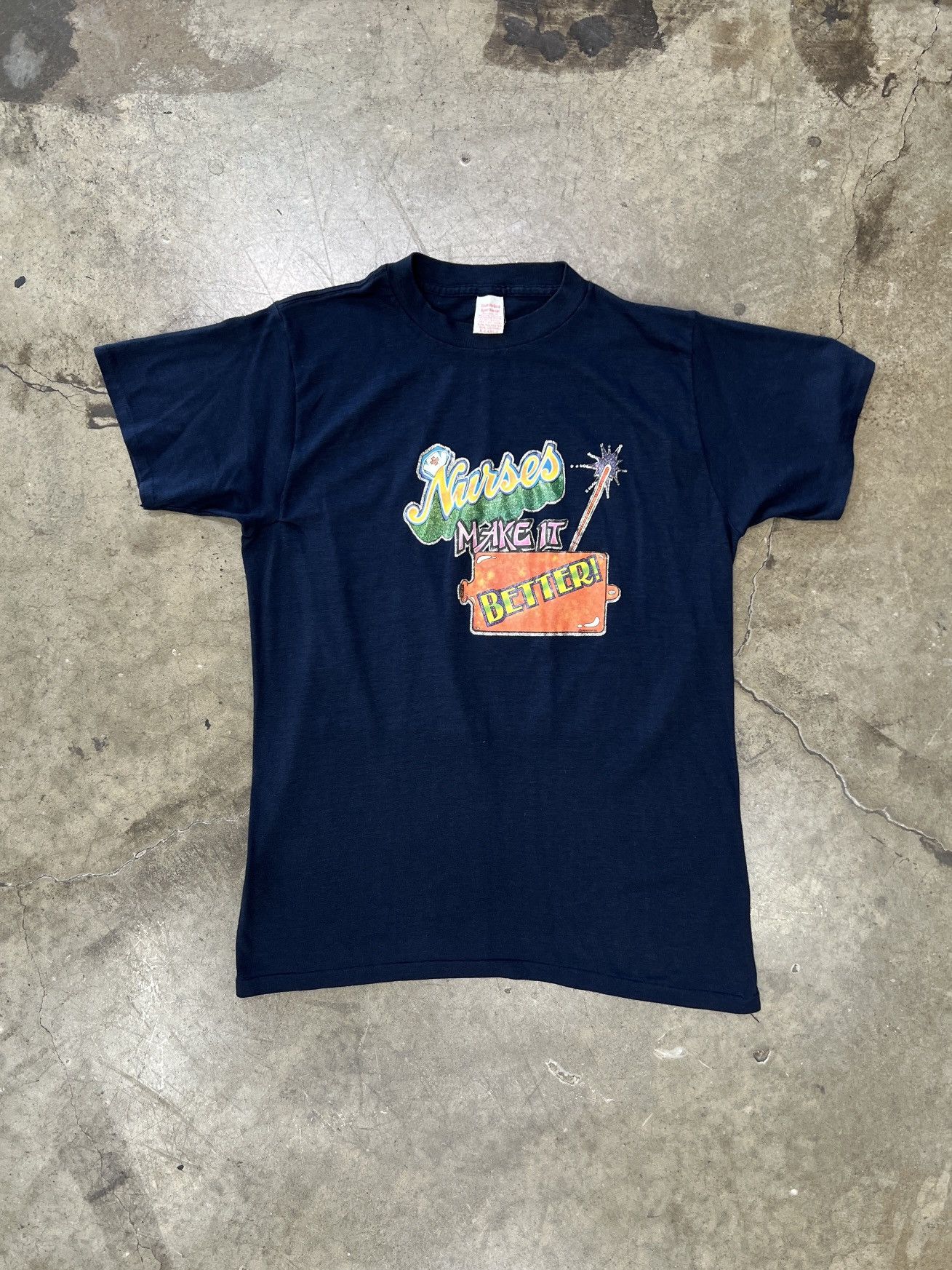 Vintage Vintage 80s Nurses Make it Better Healthcare Tee XL Size US XL / EU 56 / 4 - 2 Thumbnail