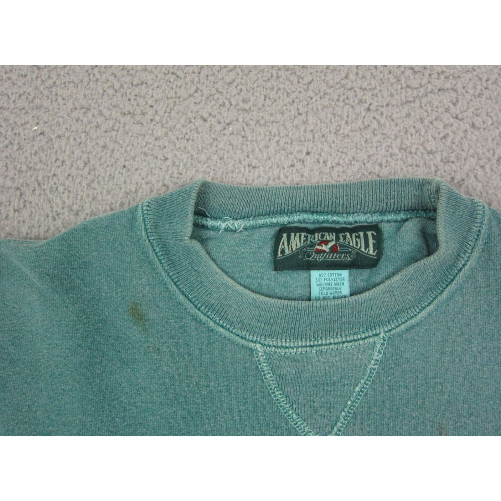American Eagle Outfitters VINTAGE American Eagle Sweatshirt Mens Large Green Africa World Preserve USA 90s Sweatshirt Mens L Green Africa World Preserve USA 90s Size US L / EU 52-54 / 3 - 6 Thumbnail