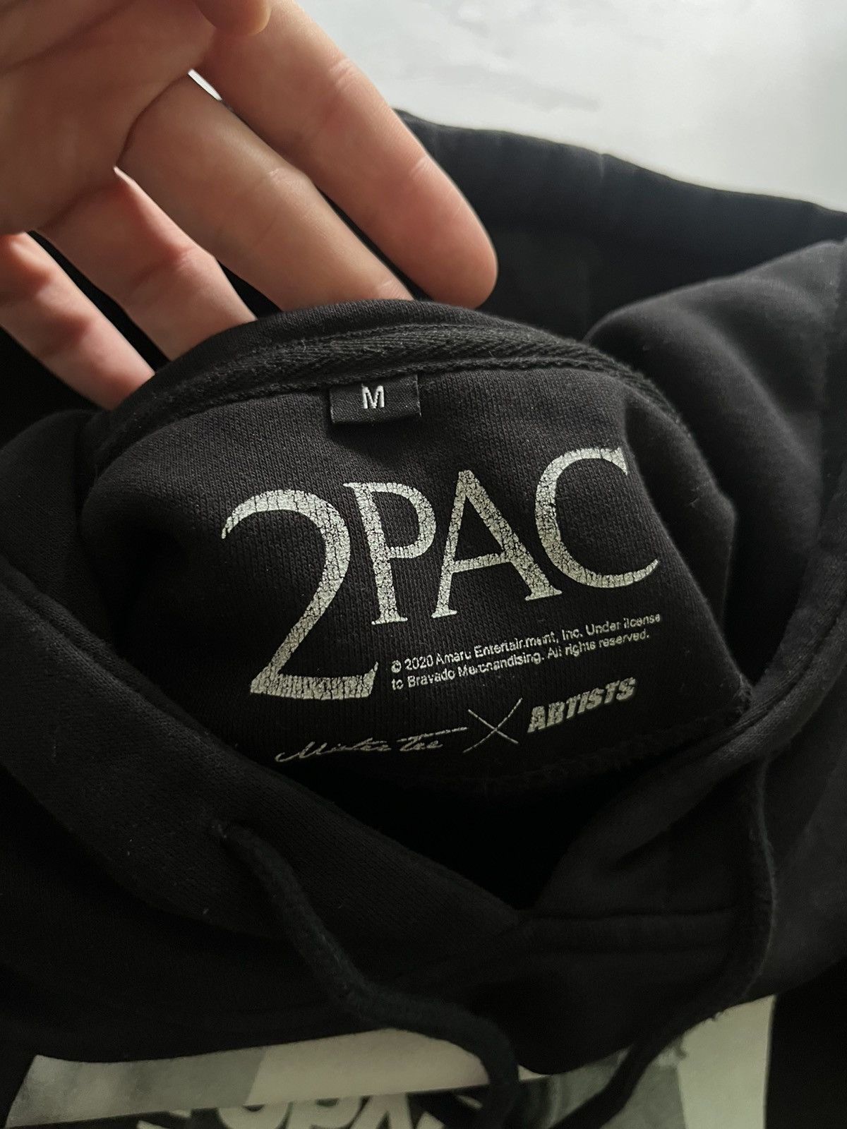 Merc 2Pac Mister Tee x Artists Tupac Hip Hop Hoodie 2020 Merch Size US S / EU 44-46 / 1 - 8 Thumbnail
