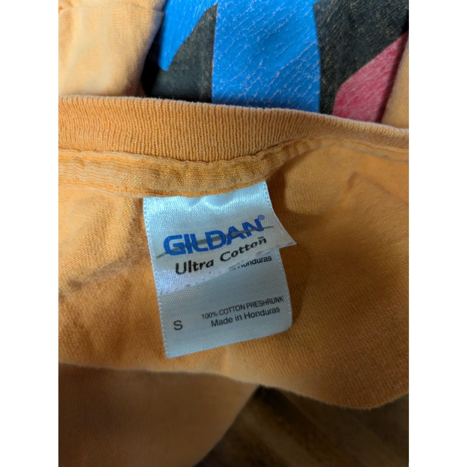 Gildan VTG SIX Acapella Group Branson MO T Shirt Small Mens Gildan 100% Cotton Crew Neck Orange Short Sleeve Band Music Rock Size US S / EU 44-46 / 1 - 4 Thumbnail
