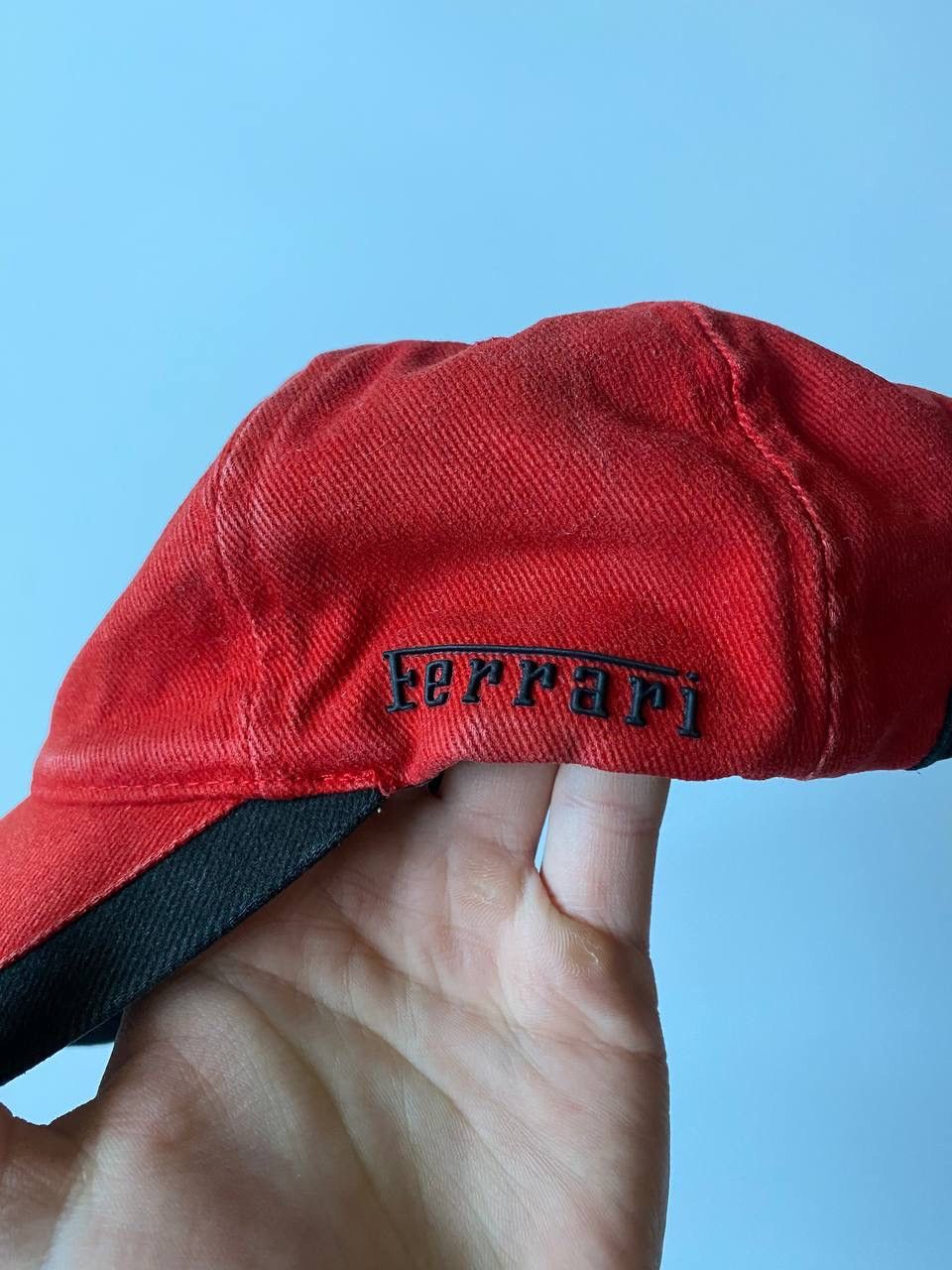 Ferrari Vintage Red Cap Ferrari Racing Cap OS 2002 Size ONE SIZE - 3 Thumbnail