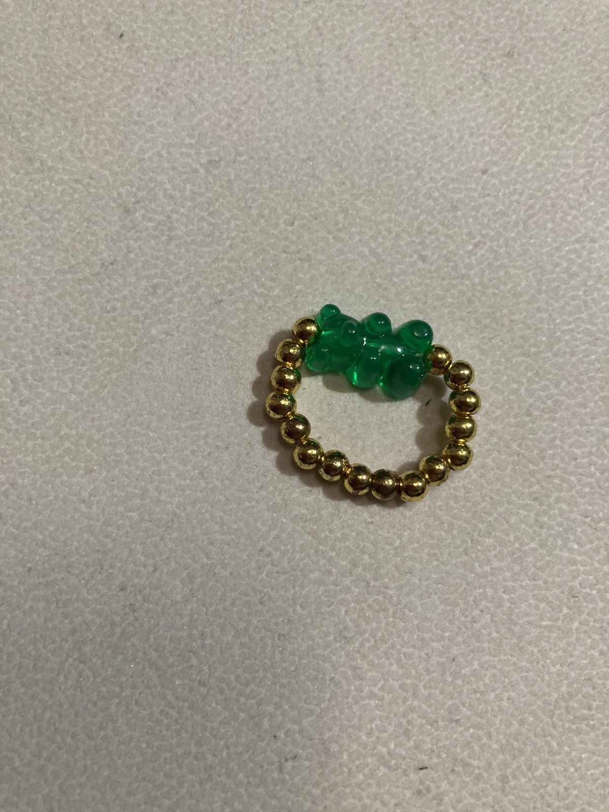 Other Green gummie bear ring Size ONE SIZE - 1 Preview