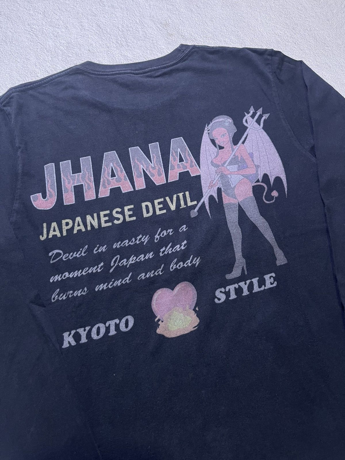 Japanese Brand Y2K JHANA long sleeve tshirt japanese style Size US M / EU 48-50 / 2 - 3 Thumbnail