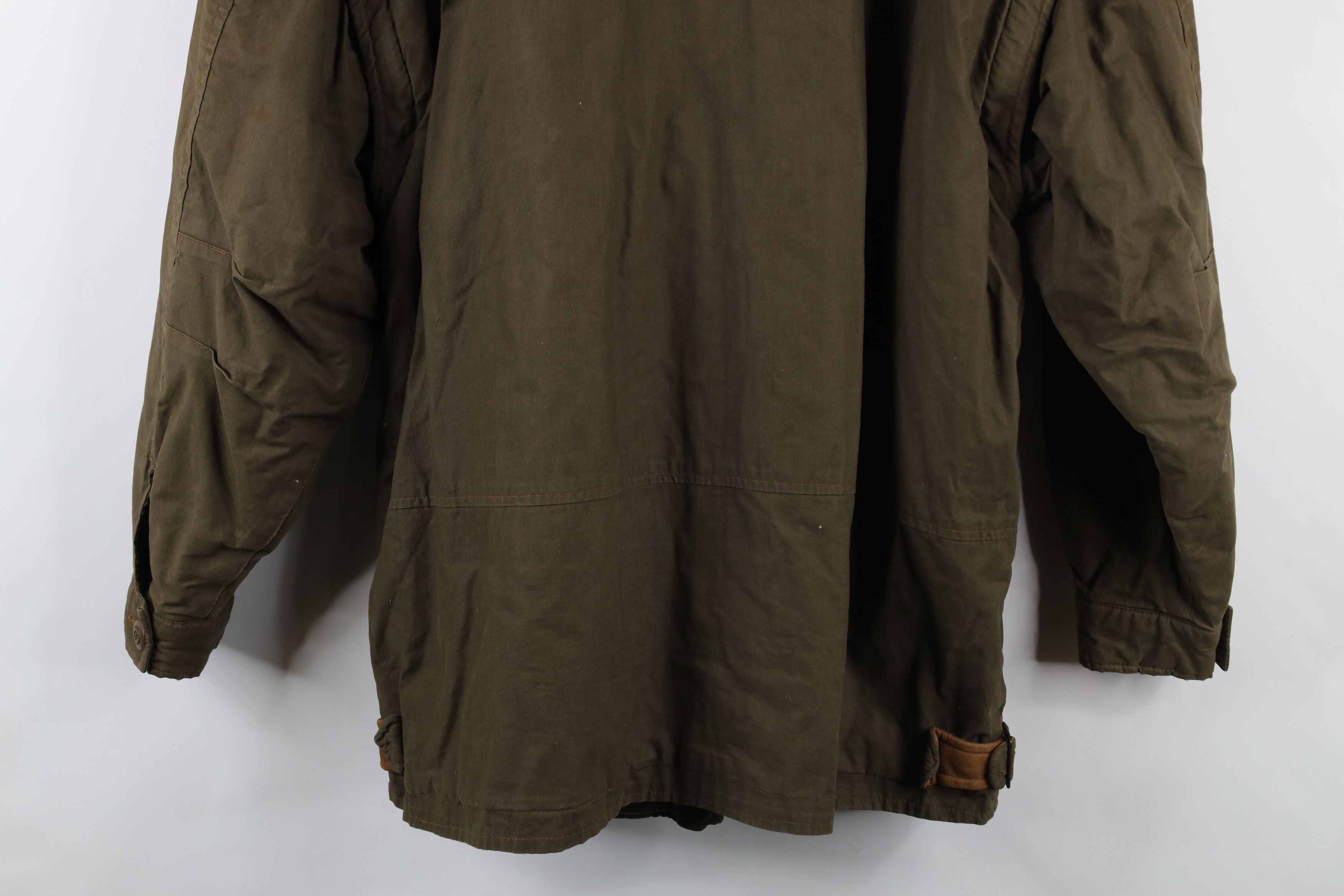 Vintage Vintage 90s Convertible Lined Suede Leather Vest Jacket Size US L / EU 52-54 / 3 - 14 Thumbnail