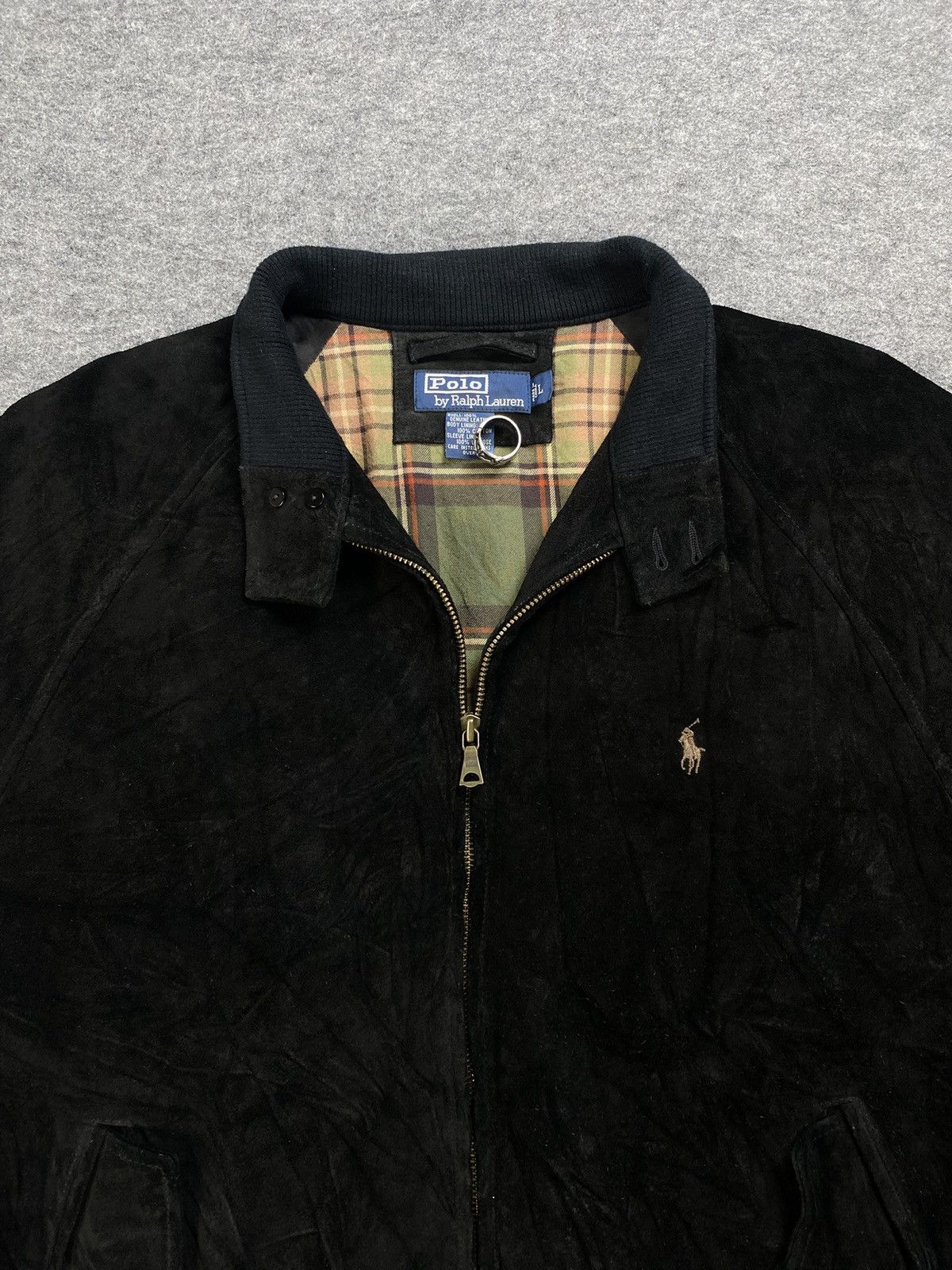 Polo Ralph Lauren Ralph Lauren Polo Mens Leather Suede Jacket Black Size US L / EU 52-54 / 3 - 4 Thumbnail