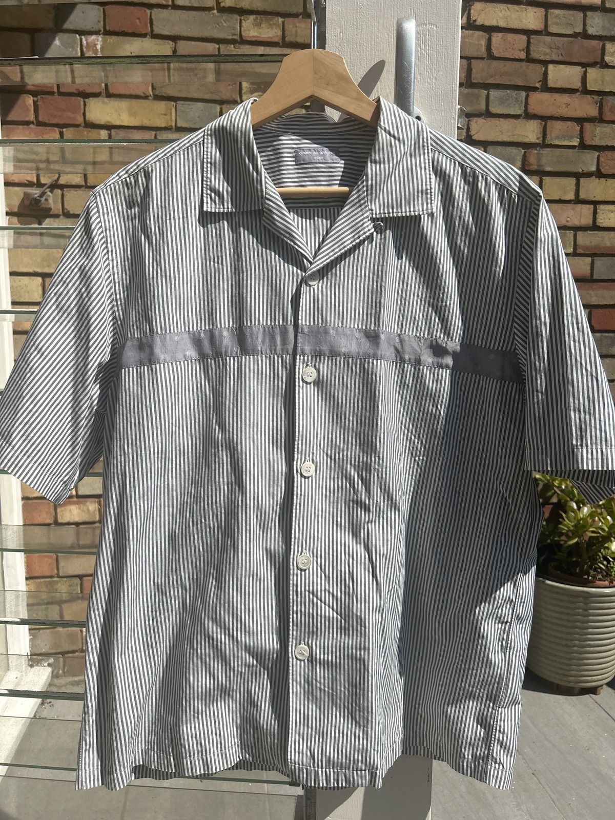 Comme des Garcons Homme Comme Des Garçons Short Sleeve Button Up Size US M / EU 48-50 / 2 - 1 Thumbnail
