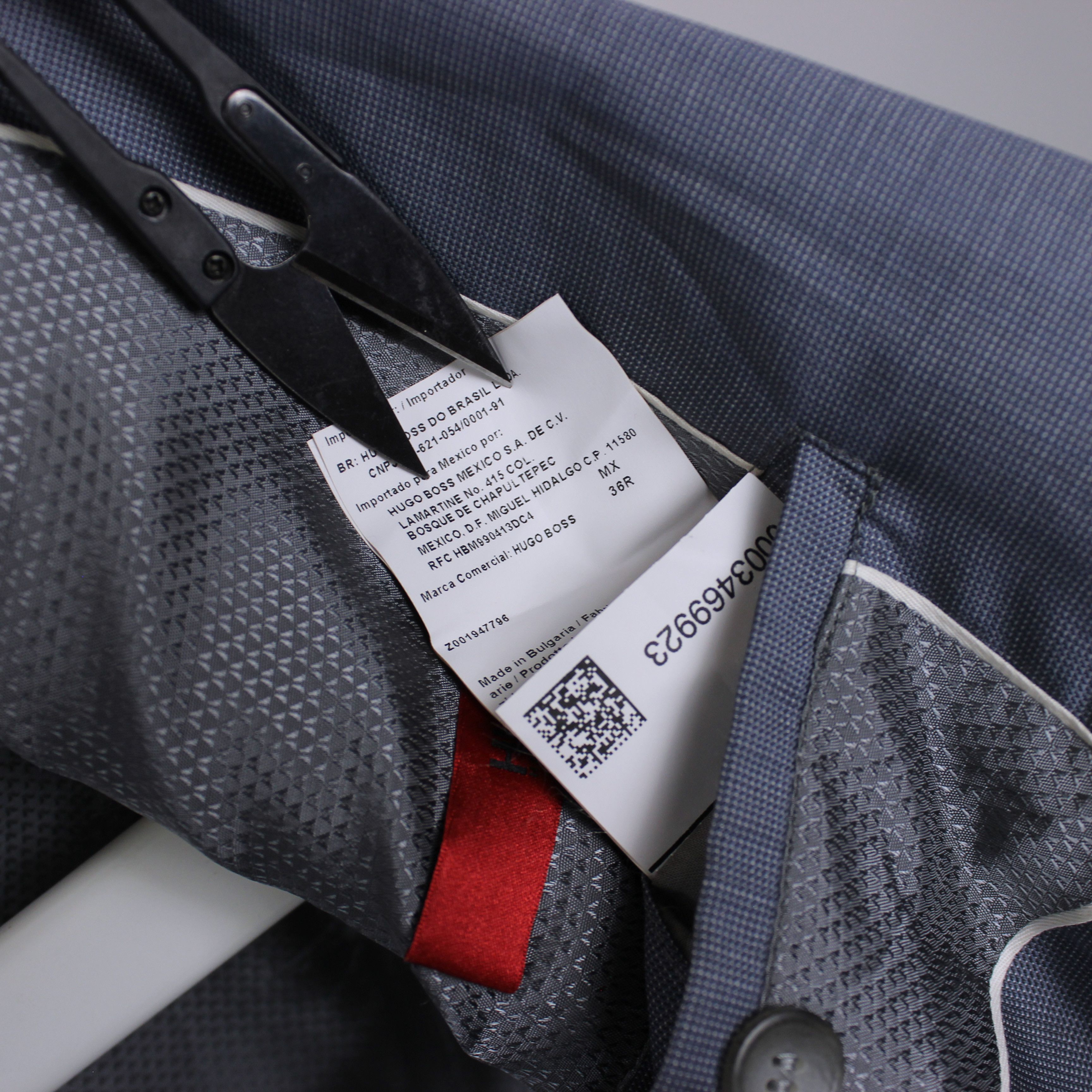 Hugo Boss Hugo Boss suits men blazer pants gray 36R 46 eu Amaro Helse Size 36R - 8 Thumbnail
