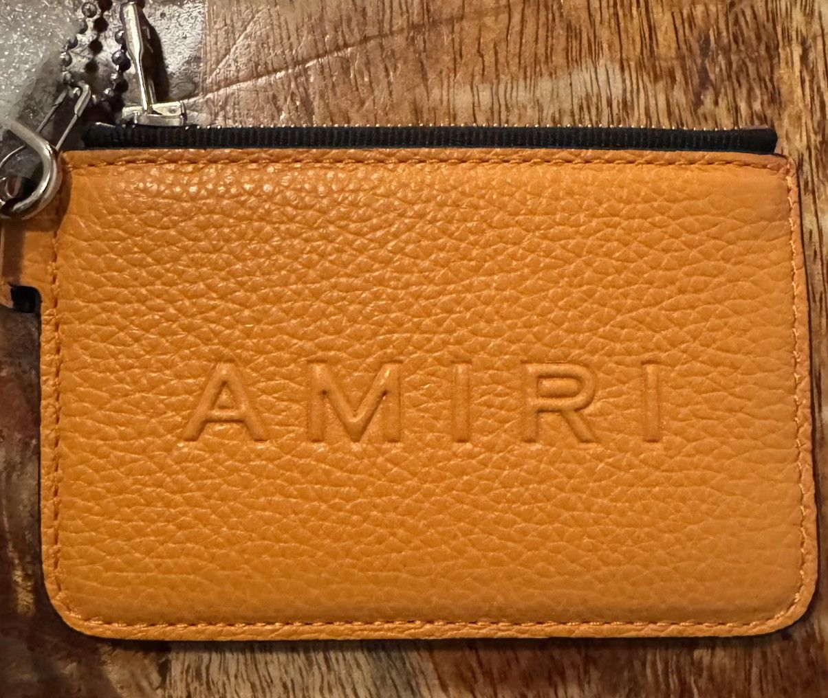 Amiri 🔥55% OFF🔥 [SALE] Amiri Logo Chain Pebbled Leather Wallet Size ONE SIZE - 2 Thumbnail