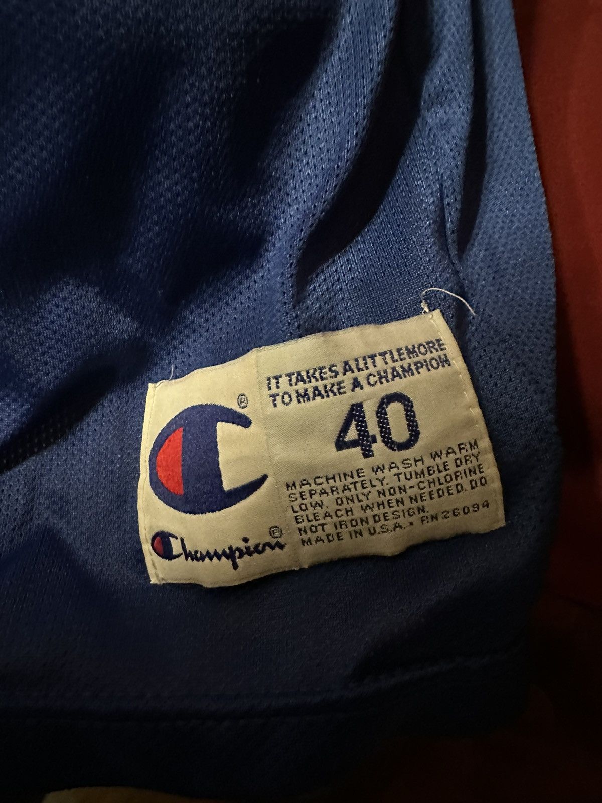 Champion × NBA × Vintage Vintage Weber Jersey 90’s Golden State Warriors Champion Size US L / EU 52-54 / 3 - 5 Thumbnail