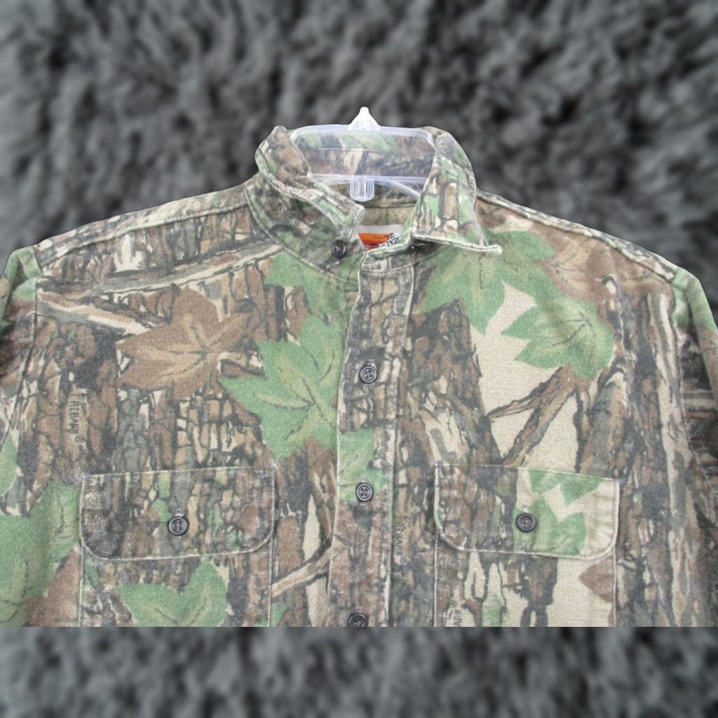 Vintage VINTAGE Winchester Shirt Mens Large Camo Flannel Button Up Hunting Outdoor Style Size US M / EU 48-50 / 2 - 1 Thumbnail