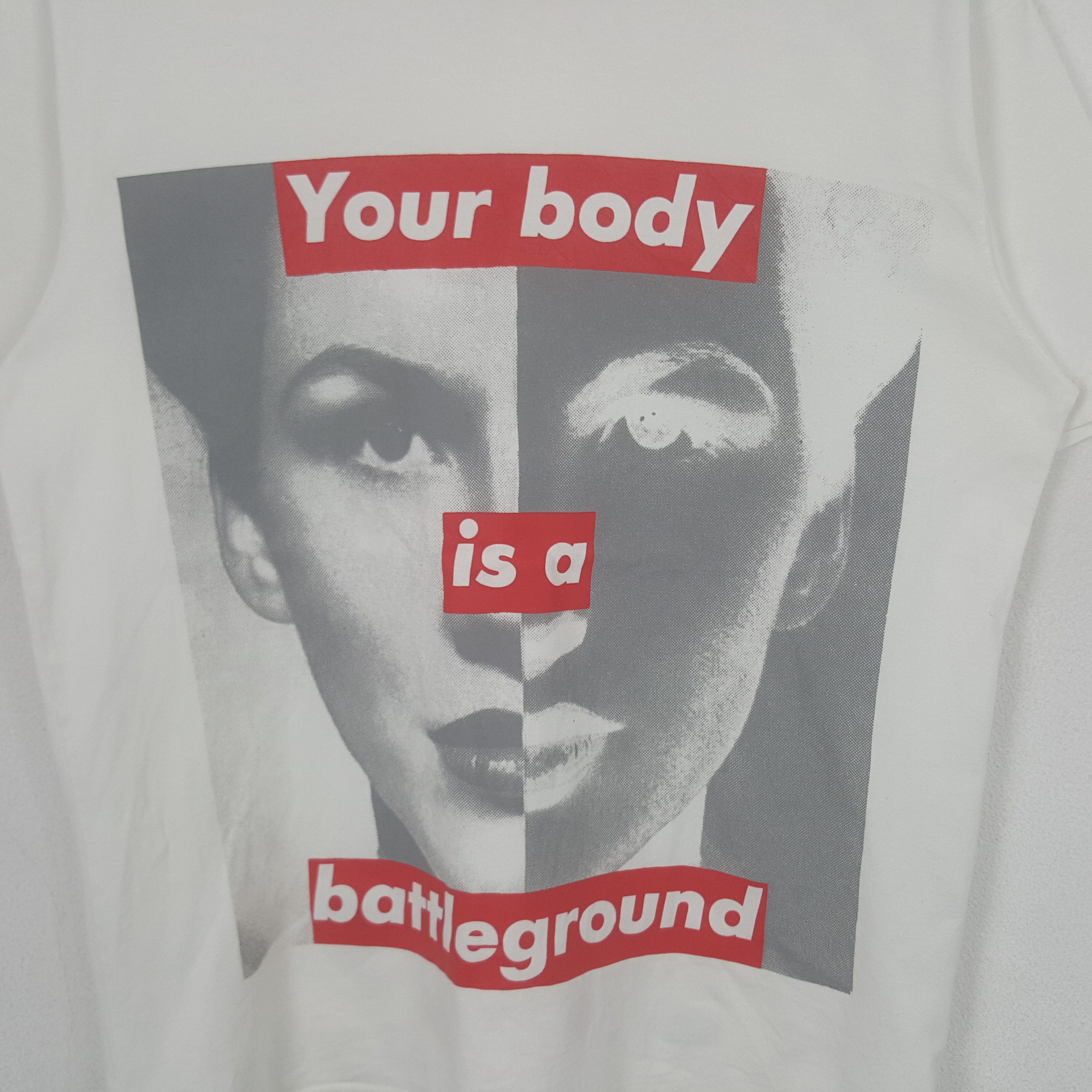 Barbara Kruger Vintage Barbara Kruger Japanese Brand Tshirt C299N80 Size US L / EU 52-54 / 3 - 2 Thumbnail